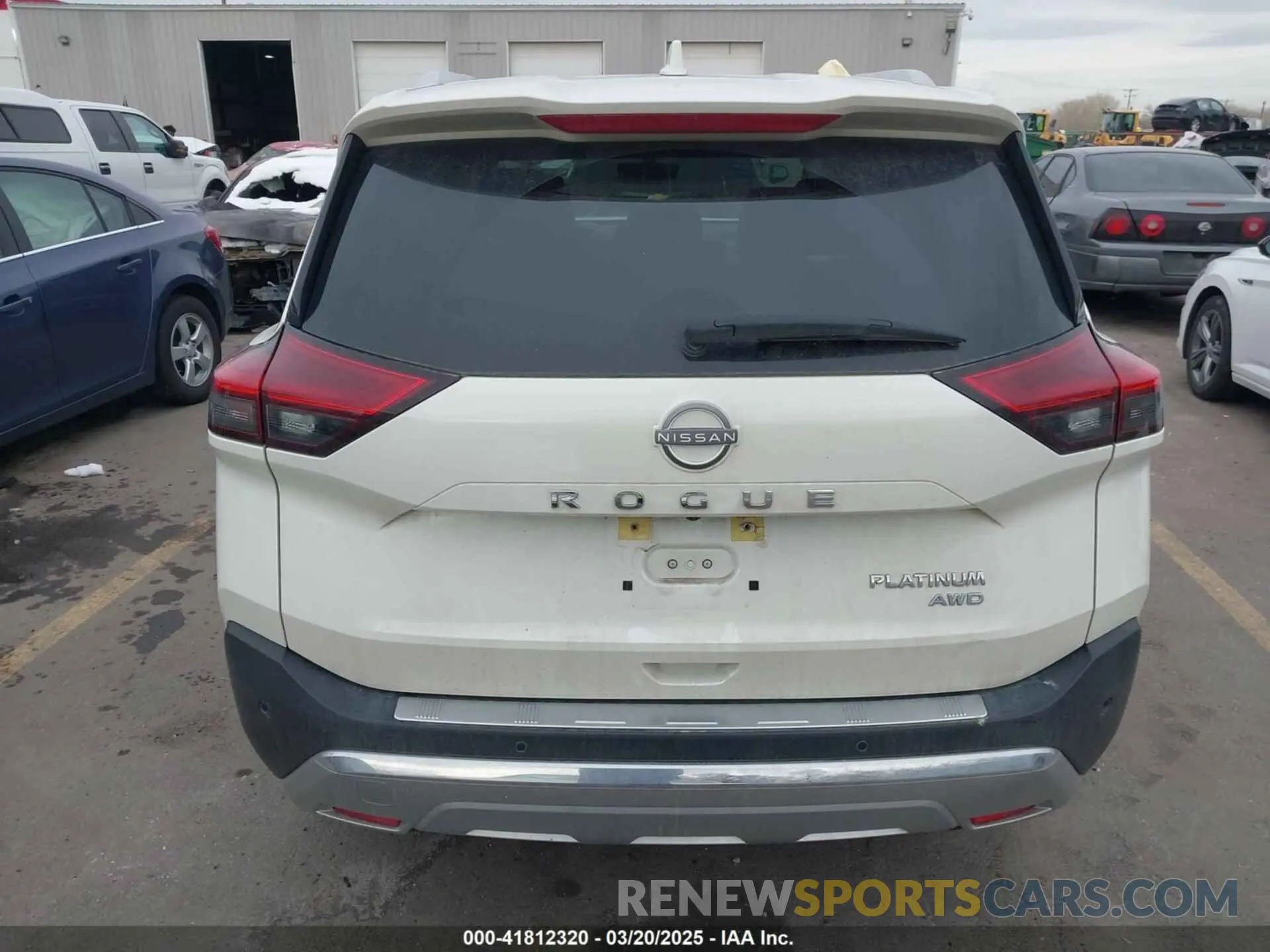 16 Photograph of a damaged car JN8BT3DD0PW305105 NISSAN ROGUE 2023