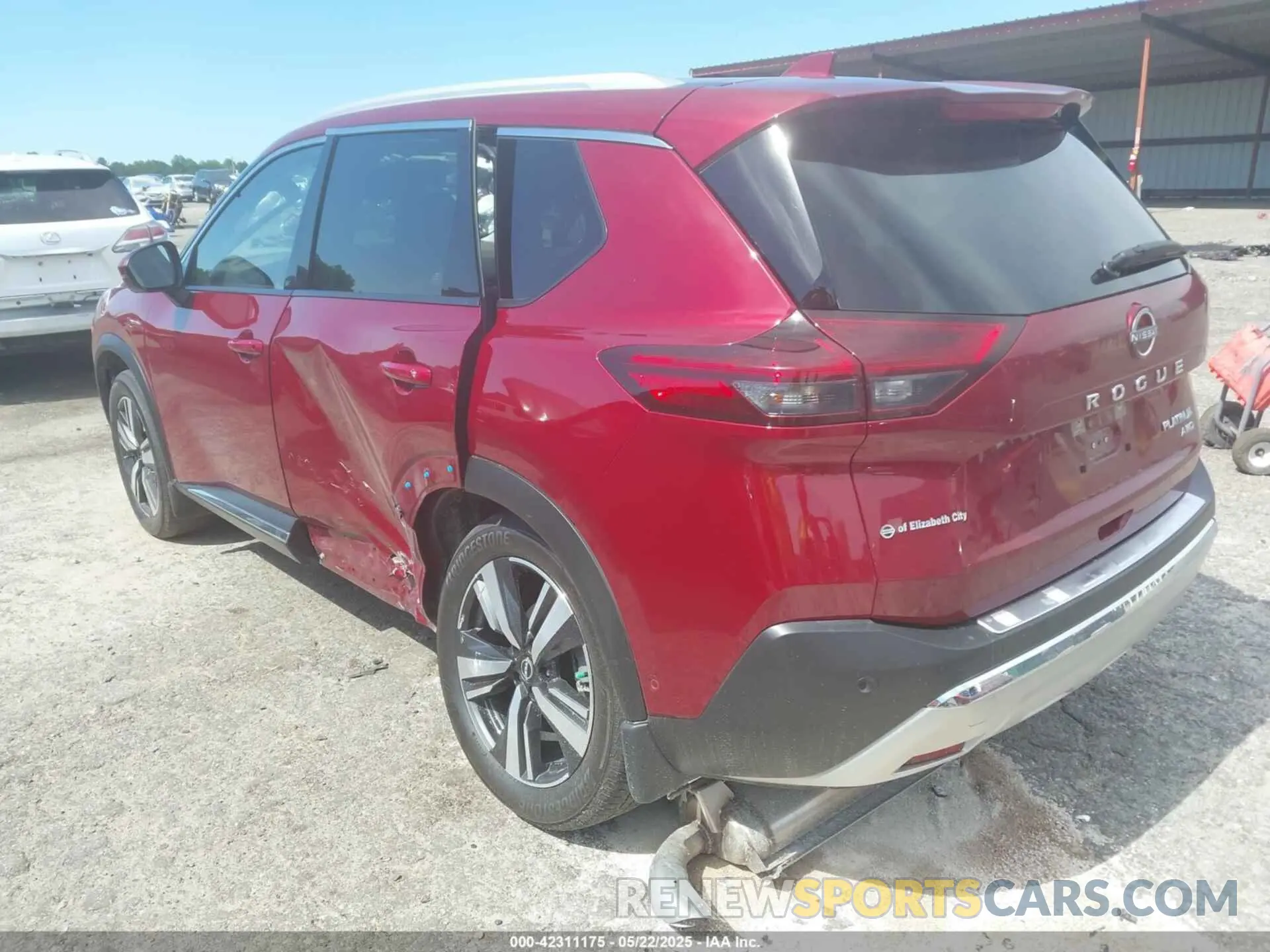 3 Photograph of a damaged car JN8BT3DD1PW311611 NISSAN ROGUE 2023