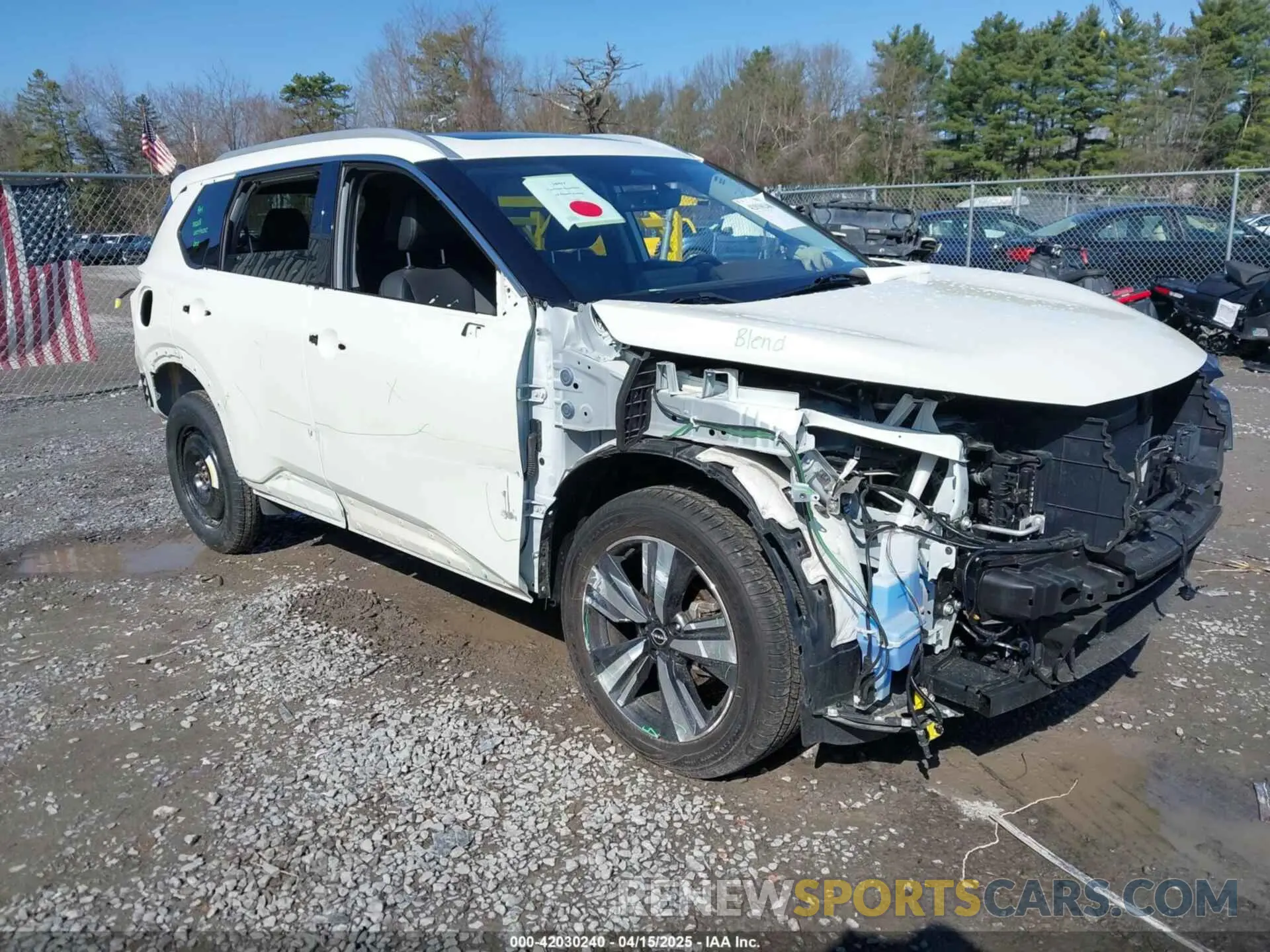 1 Фотография поврежденного автомобиля JN8BT3DD2PW303761 NISSAN ROGUE 2023