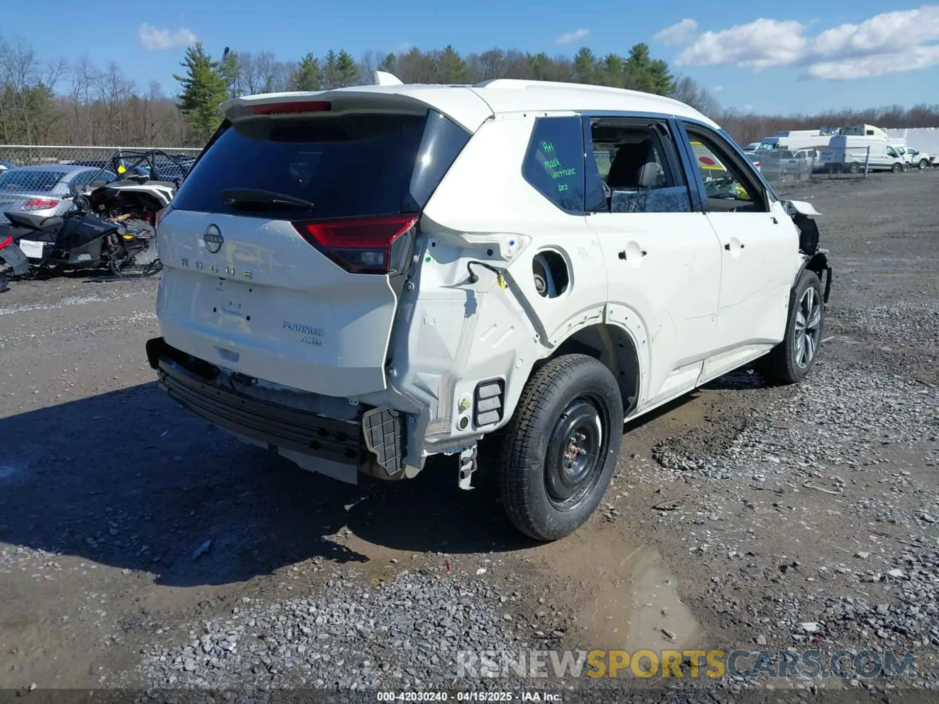 4 Фотография поврежденного автомобиля JN8BT3DD2PW303761 NISSAN ROGUE 2023