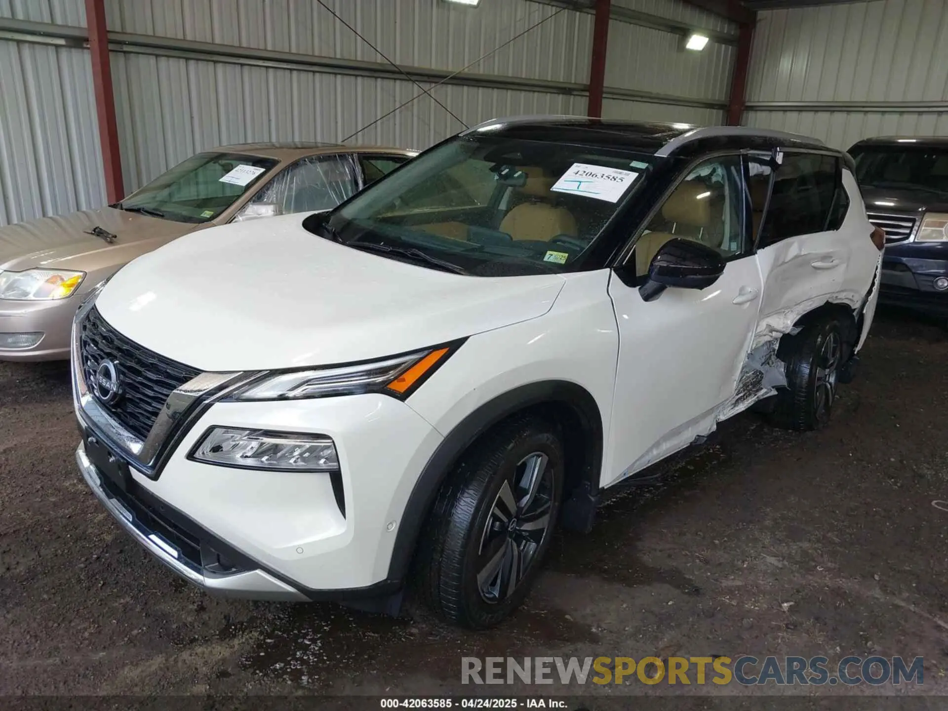 2 Photograph of a damaged car JN8BT3DD5PW308839 NISSAN ROGUE 2023