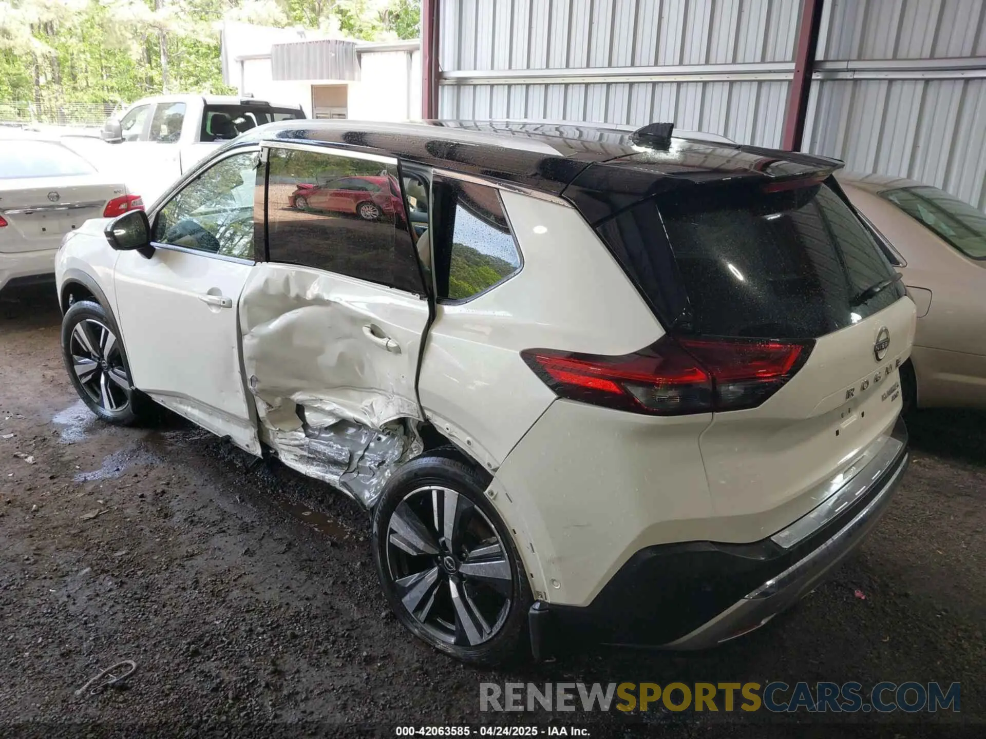 3 Photograph of a damaged car JN8BT3DD5PW308839 NISSAN ROGUE 2023