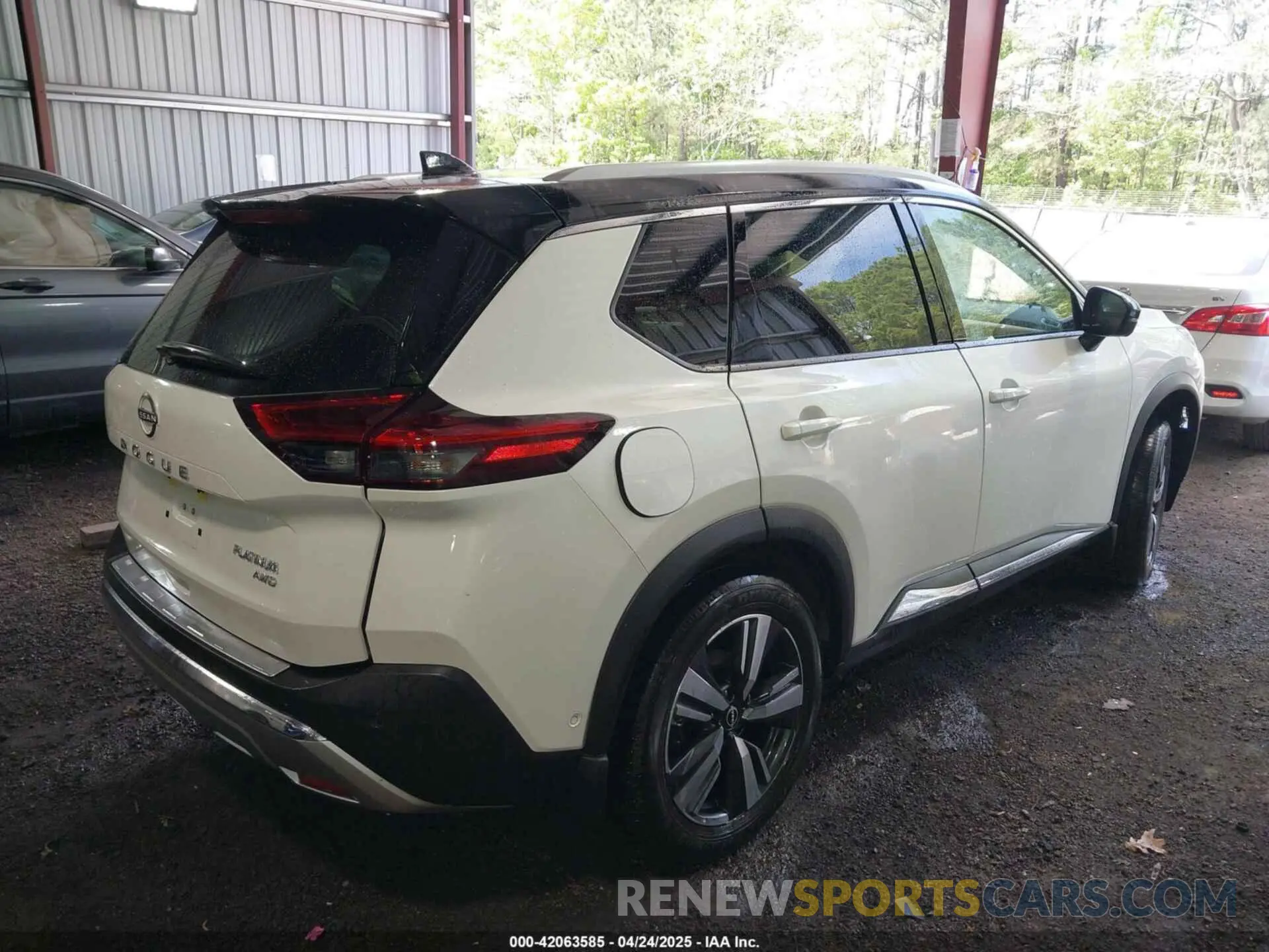4 Photograph of a damaged car JN8BT3DD5PW308839 NISSAN ROGUE 2023