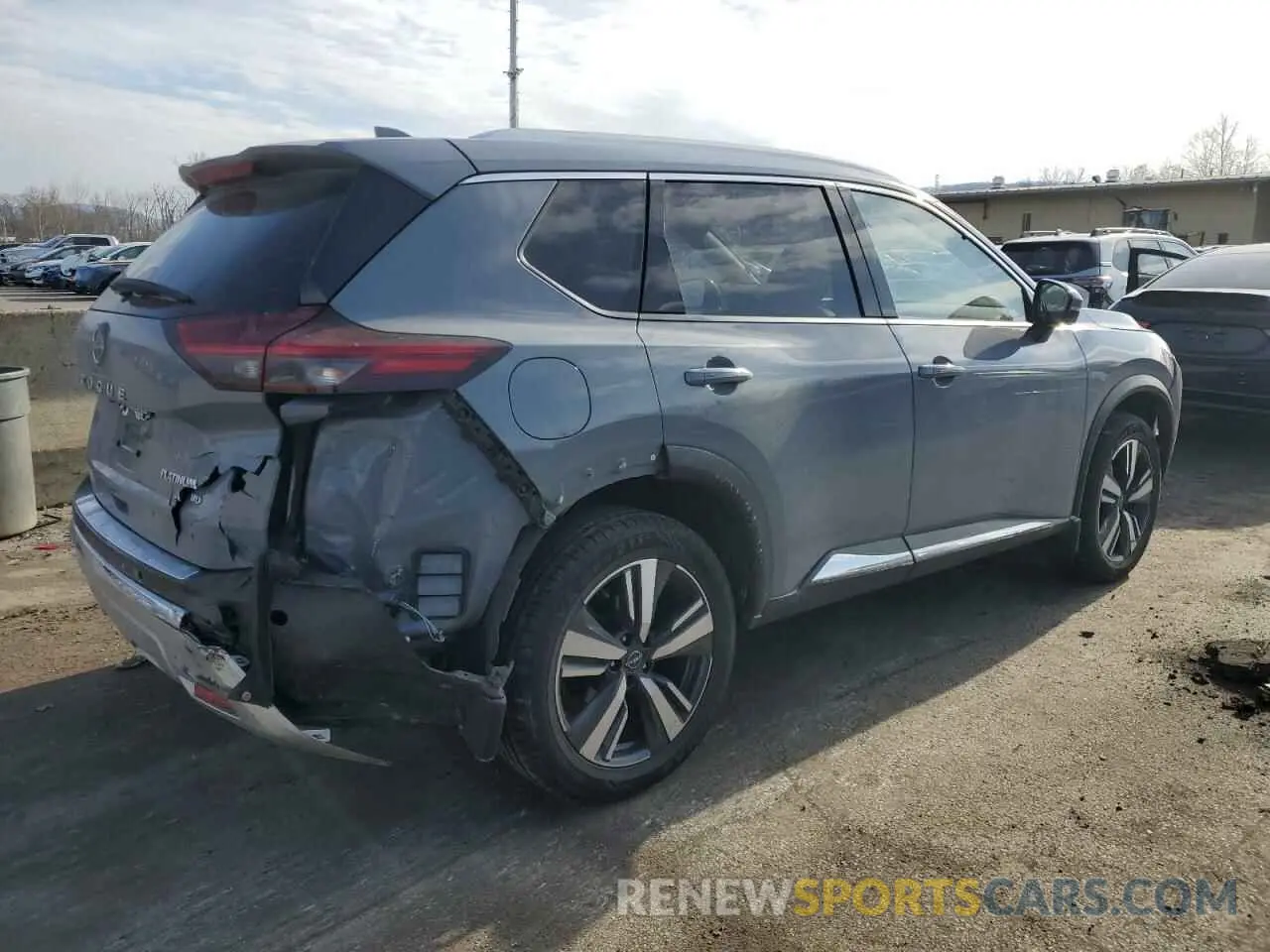 3 Фотография поврежденного автомобиля JN8BT3DD6PW303343 NISSAN ROGUE 2023