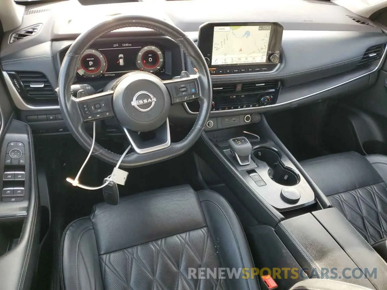 8 Фотография поврежденного автомобиля JN8BT3DD6PW303343 NISSAN ROGUE 2023