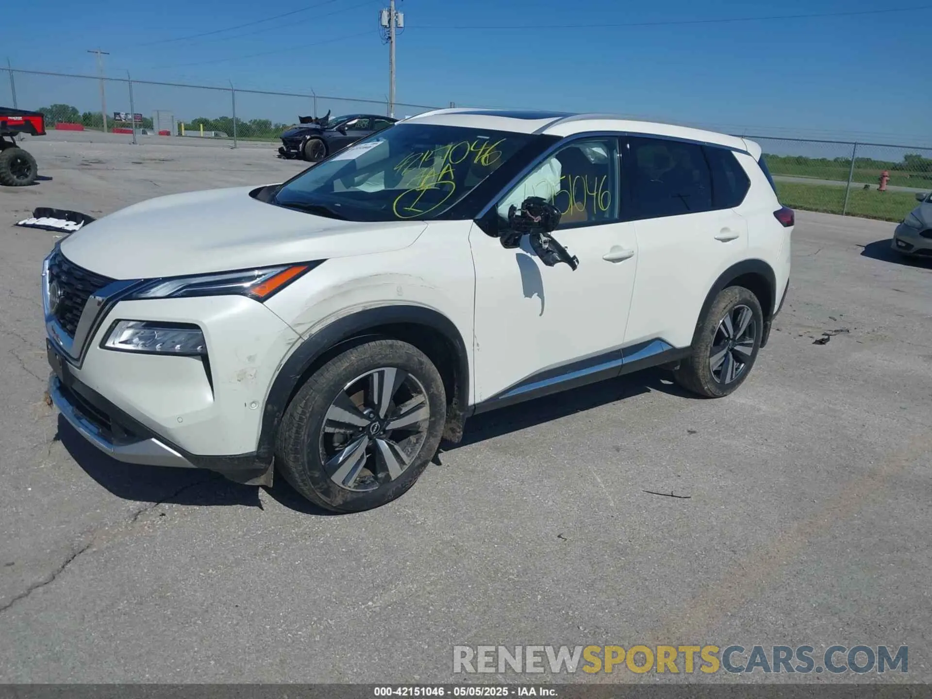 2 Фотография поврежденного автомобиля JN8BT3DD7PW311192 NISSAN ROGUE 2023