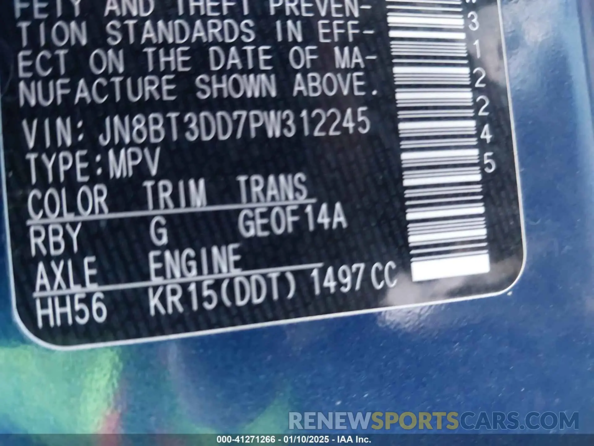 9 Фотография поврежденного автомобиля JN8BT3DD7PW312245 NISSAN ROGUE 2023