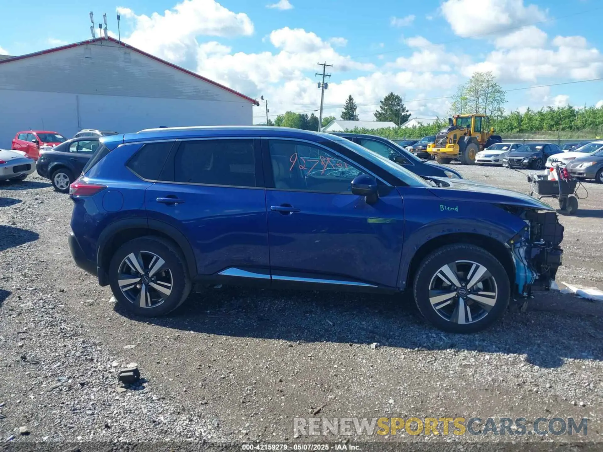 14 Photograph of a damaged car JN8BT3DD8PW302033 NISSAN ROGUE 2023