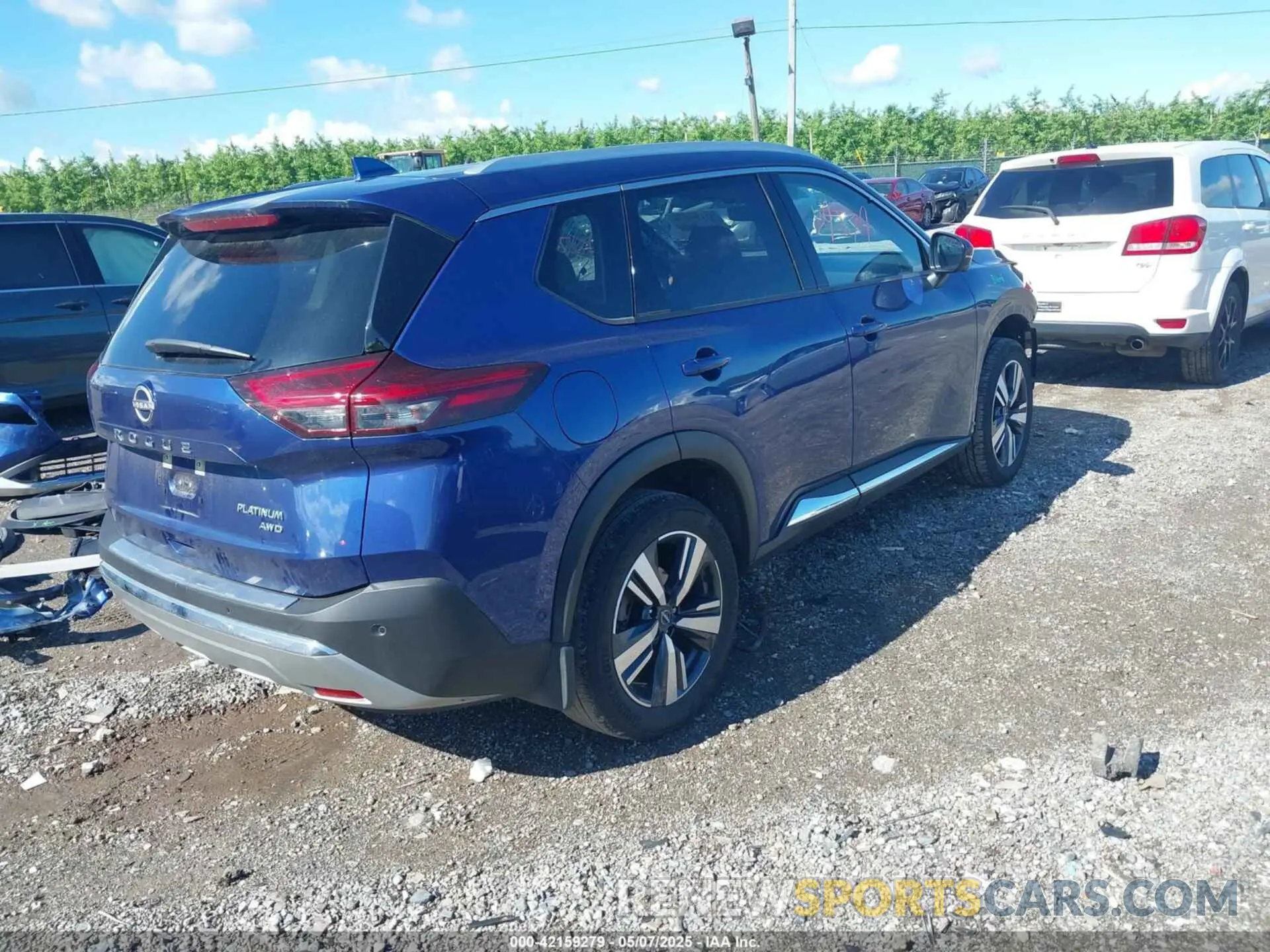 4 Photograph of a damaged car JN8BT3DD8PW302033 NISSAN ROGUE 2023