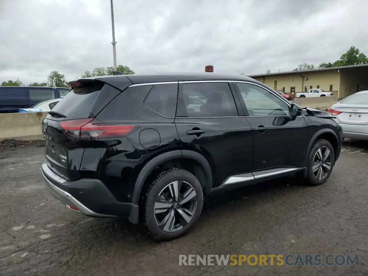 3 Photograph of a damaged car JN8BT3DD8PW306504 NISSAN ROGUE 2023