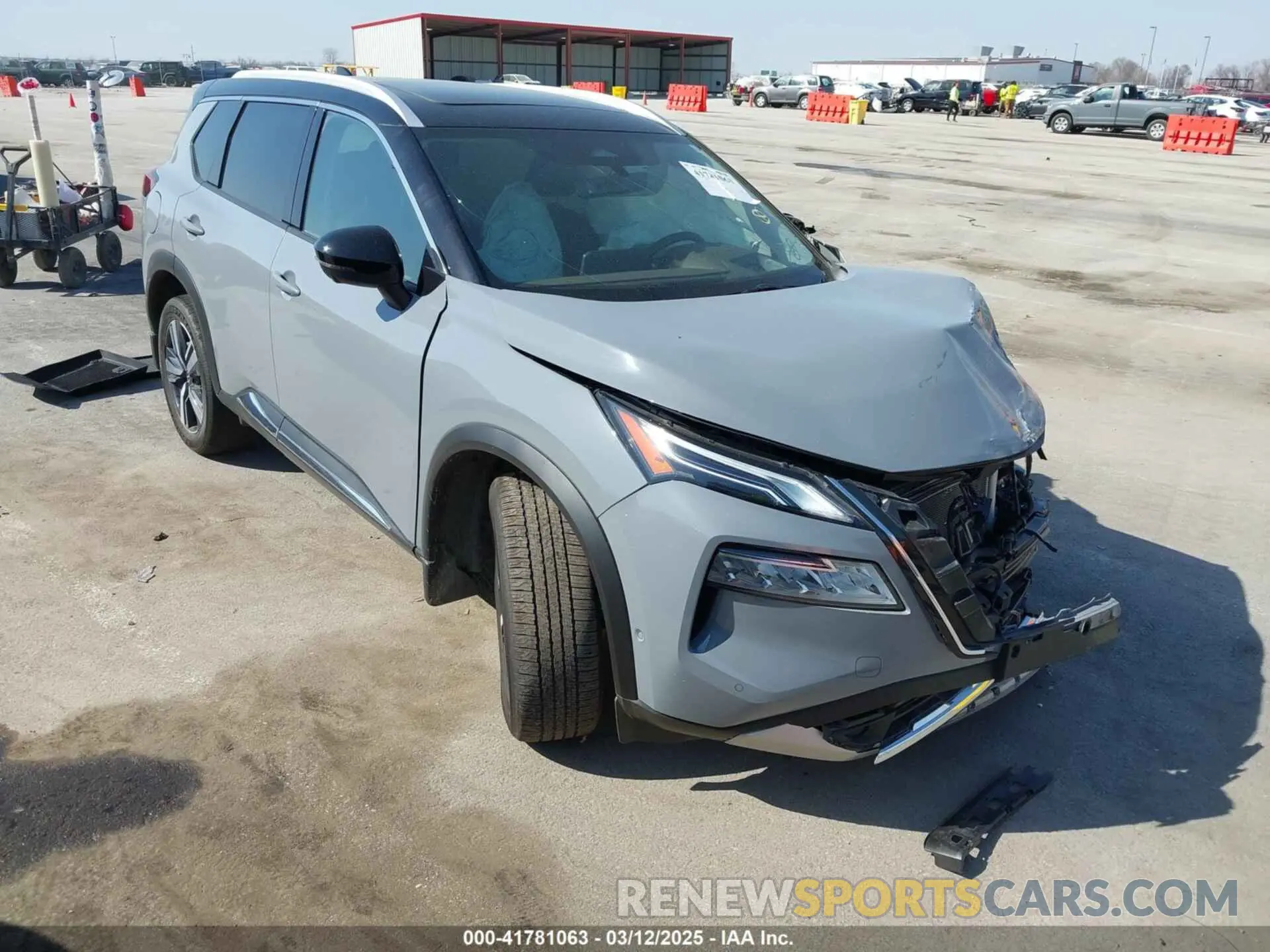 1 Photograph of a damaged car JN8BT3DD9PW314322 NISSAN ROGUE 2023