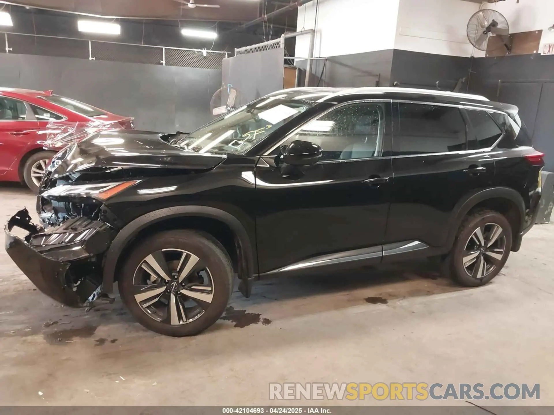 14 Photograph of a damaged car JN8BT3DD9PW322937 NISSAN ROGUE 2023