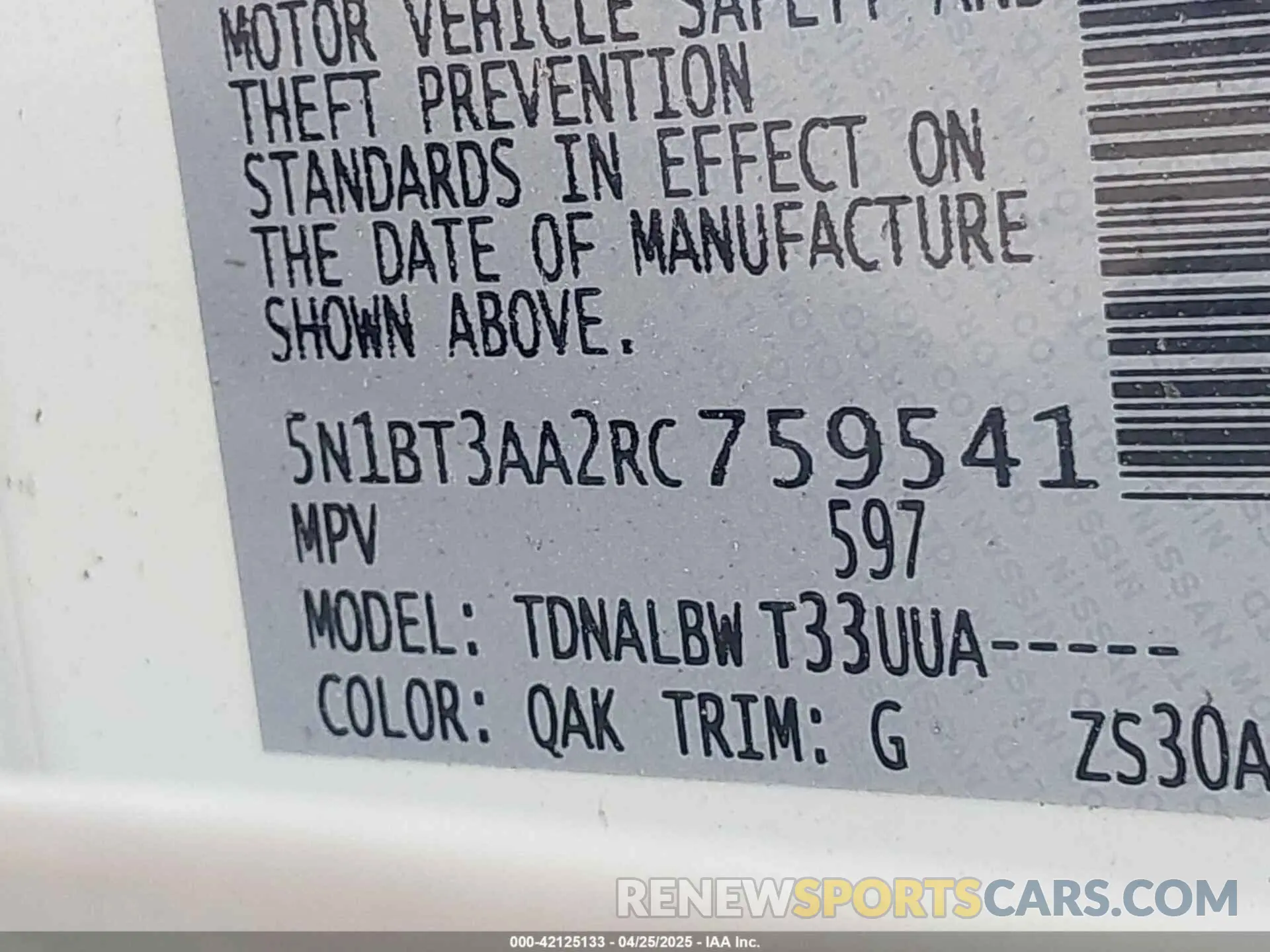 9 Photograph of a damaged car 5N1BT3AA2RC759541 NISSAN ROGUE 2024