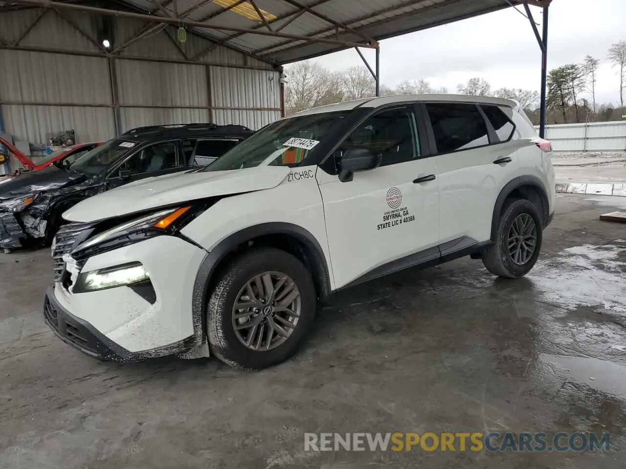 1 Photograph of a damaged car 5N1BT3AA3RC701356 NISSAN ROGUE 2024