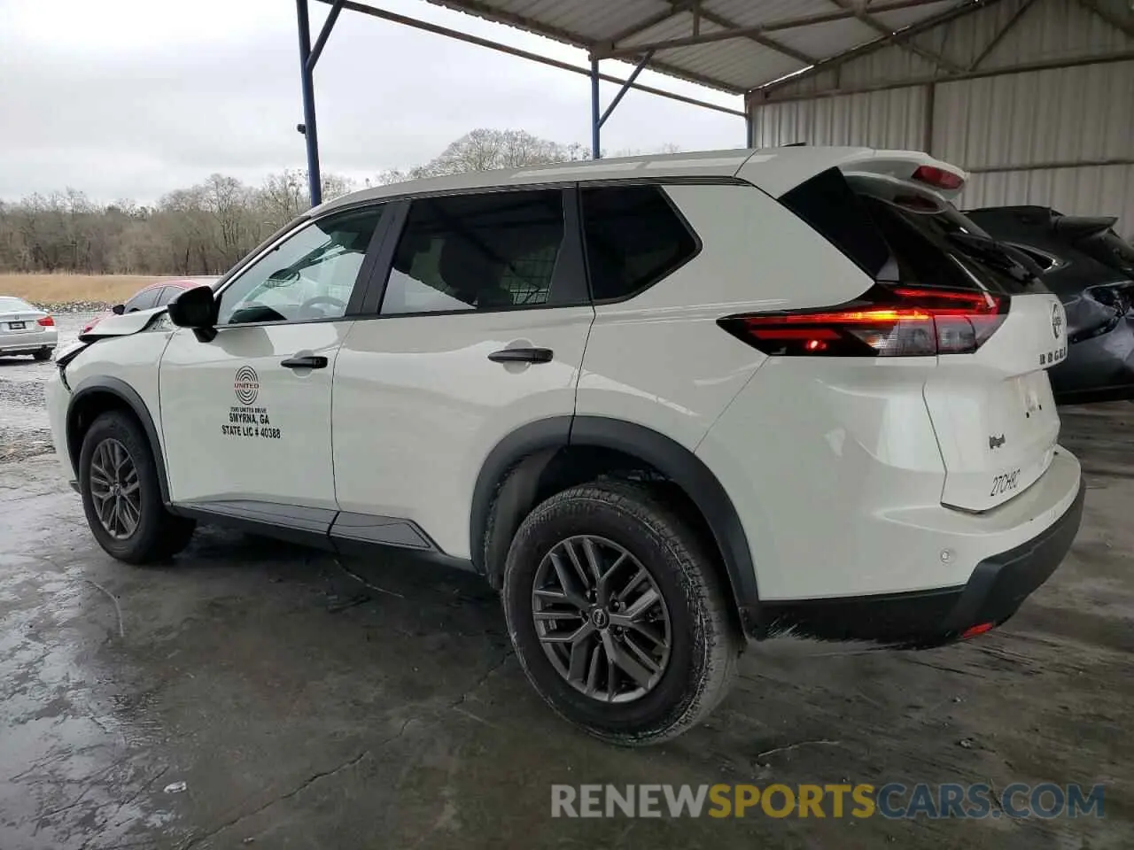 2 Photograph of a damaged car 5N1BT3AA3RC701356 NISSAN ROGUE 2024
