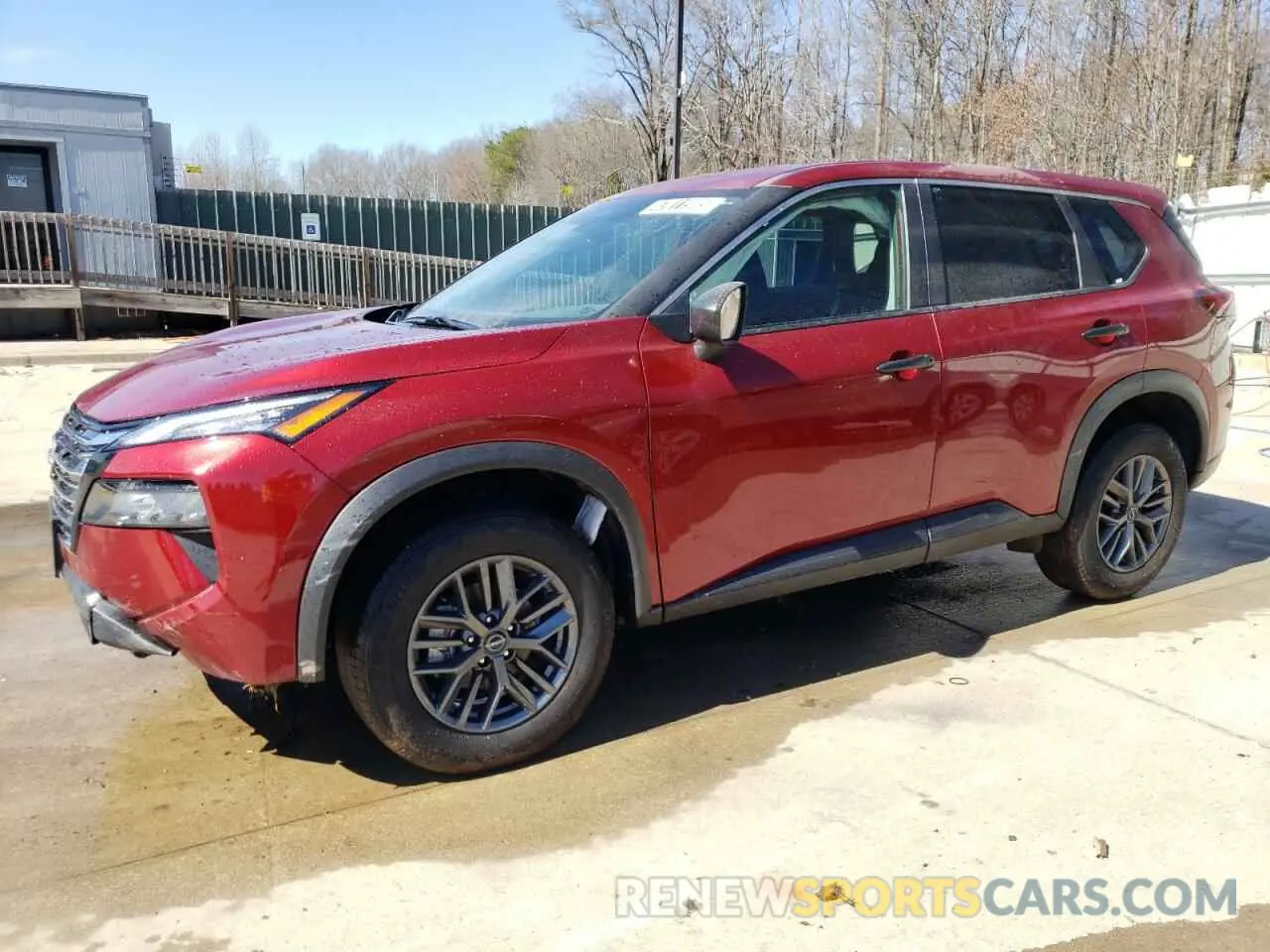 1 Photograph of a damaged car 5N1BT3AA6RC695357 NISSAN ROGUE 2024