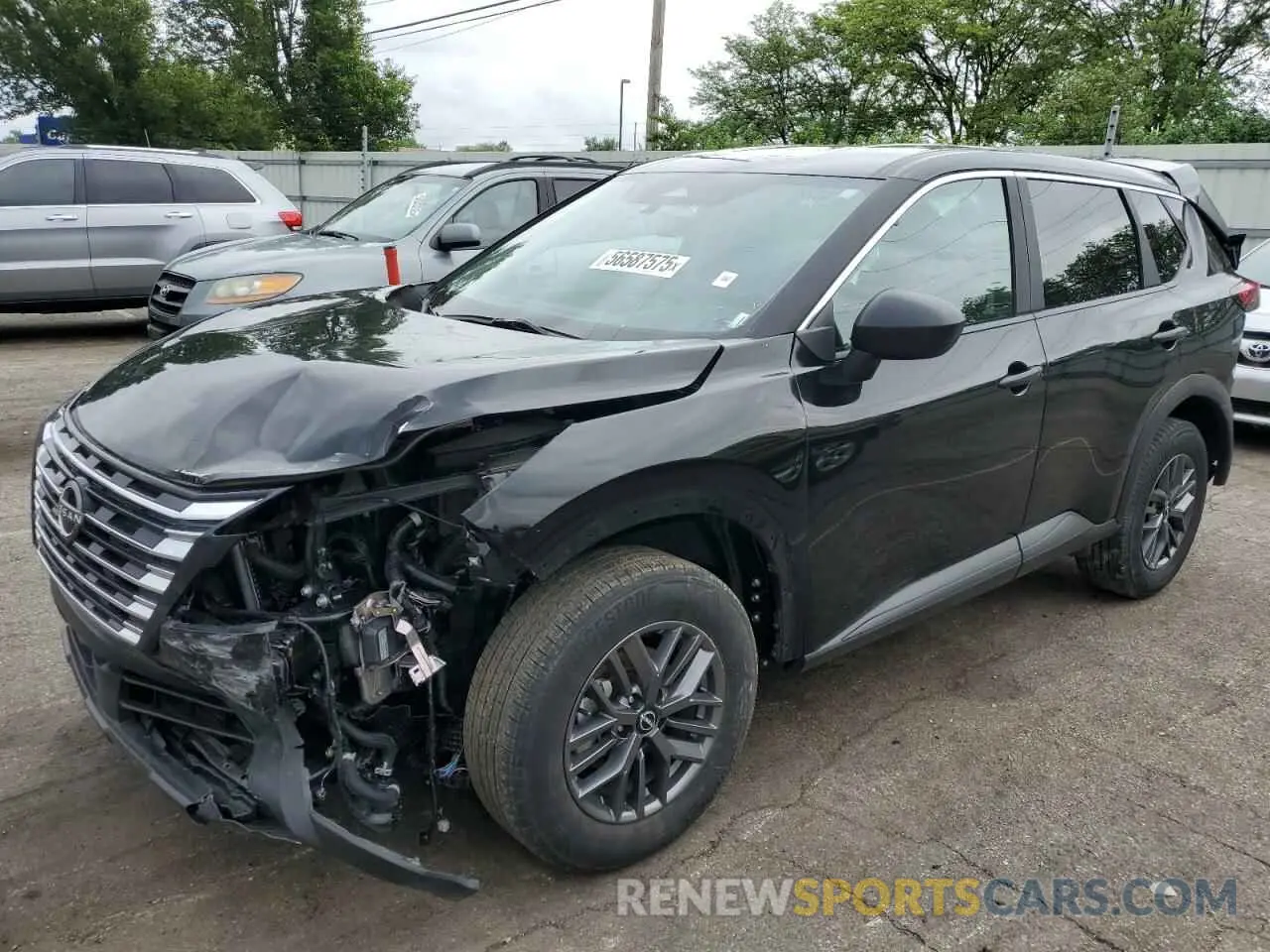 1 Photograph of a damaged car 5N1BT3AA9RC694770 NISSAN ROGUE 2024