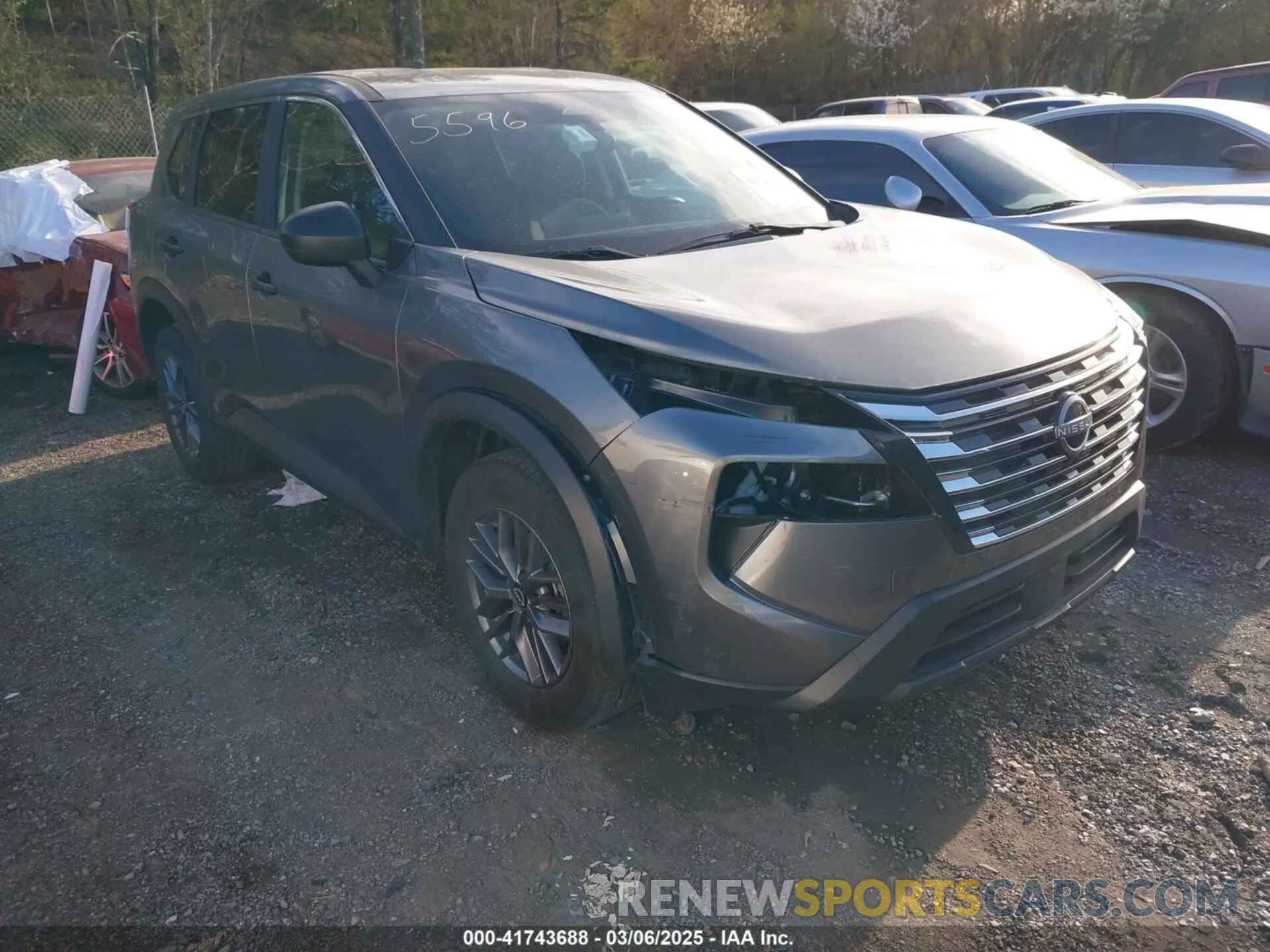 1 Photograph of a damaged car 5N1BT3AB0RC709195 NISSAN ROGUE 2024