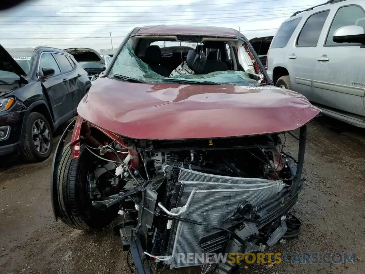 5 Photograph of a damaged car 5N1BT3AB3RC743373 NISSAN ROGUE 2024