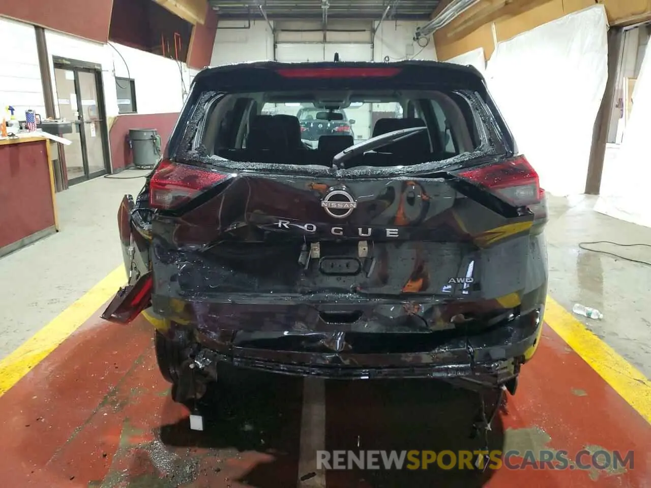 6 Photograph of a damaged car 5N1BT3AB8RC687883 NISSAN ROGUE 2024