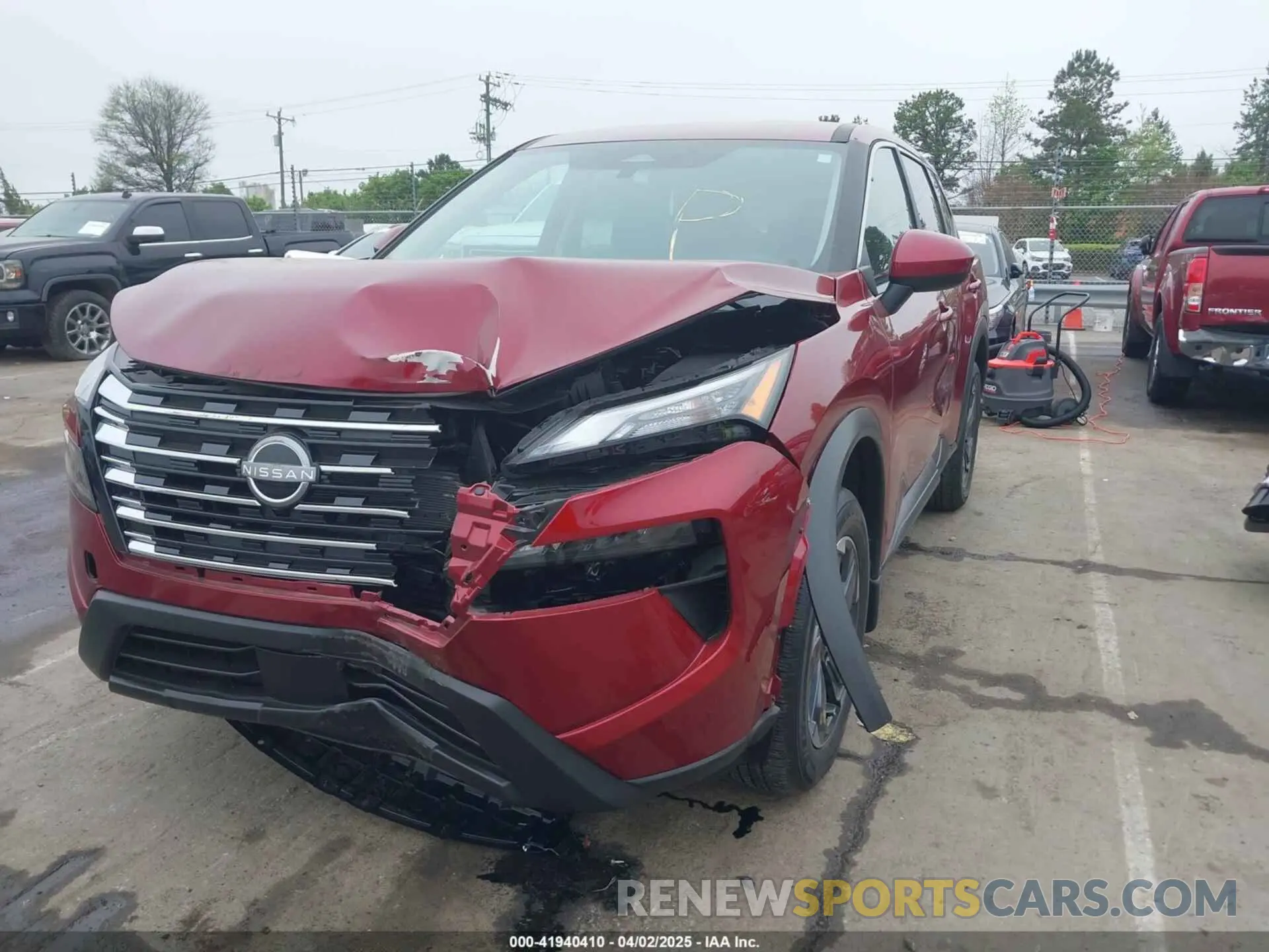 6 Photograph of a damaged car 5N1BT3BA2RC737683 NISSAN ROGUE 2024
