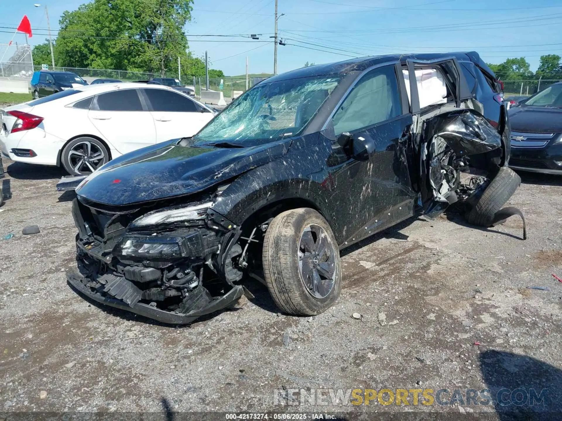 2 Фотография поврежденного автомобиля 5N1BT3BA2RC741622 NISSAN ROGUE 2024