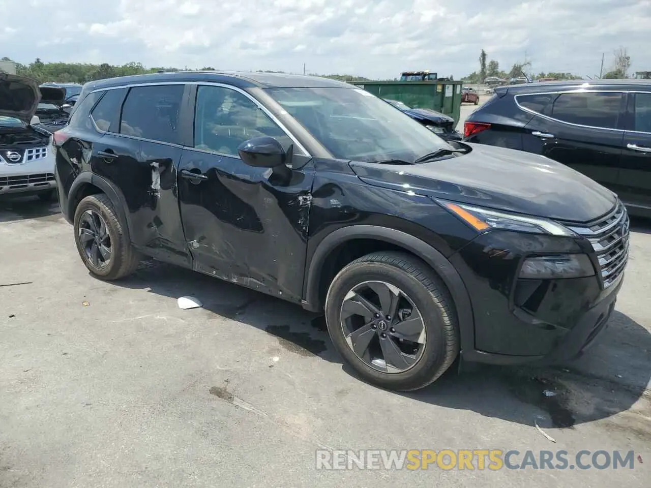 4 Photograph of a damaged car 5N1BT3BA5RC704824 NISSAN ROGUE 2024