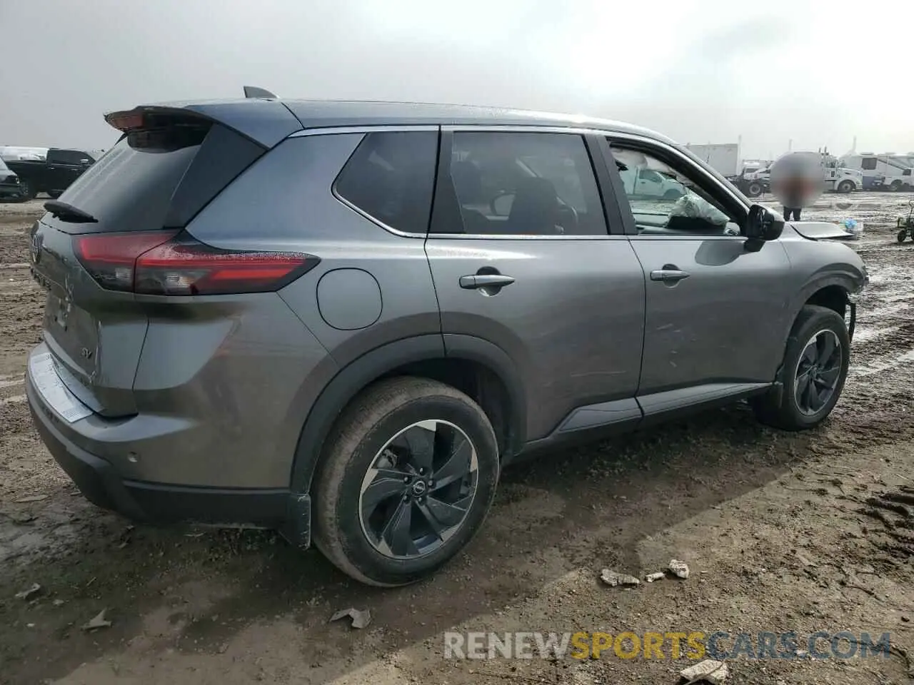 3 Photograph of a damaged car 5N1BT3BA6RC744121 NISSAN ROGUE 2024