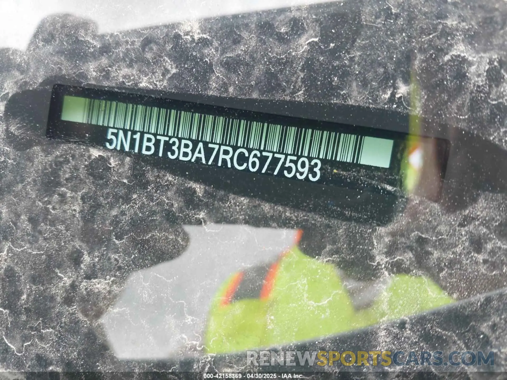 9 Photograph of a damaged car 5N1BT3BA7RC677593 NISSAN ROGUE 2024