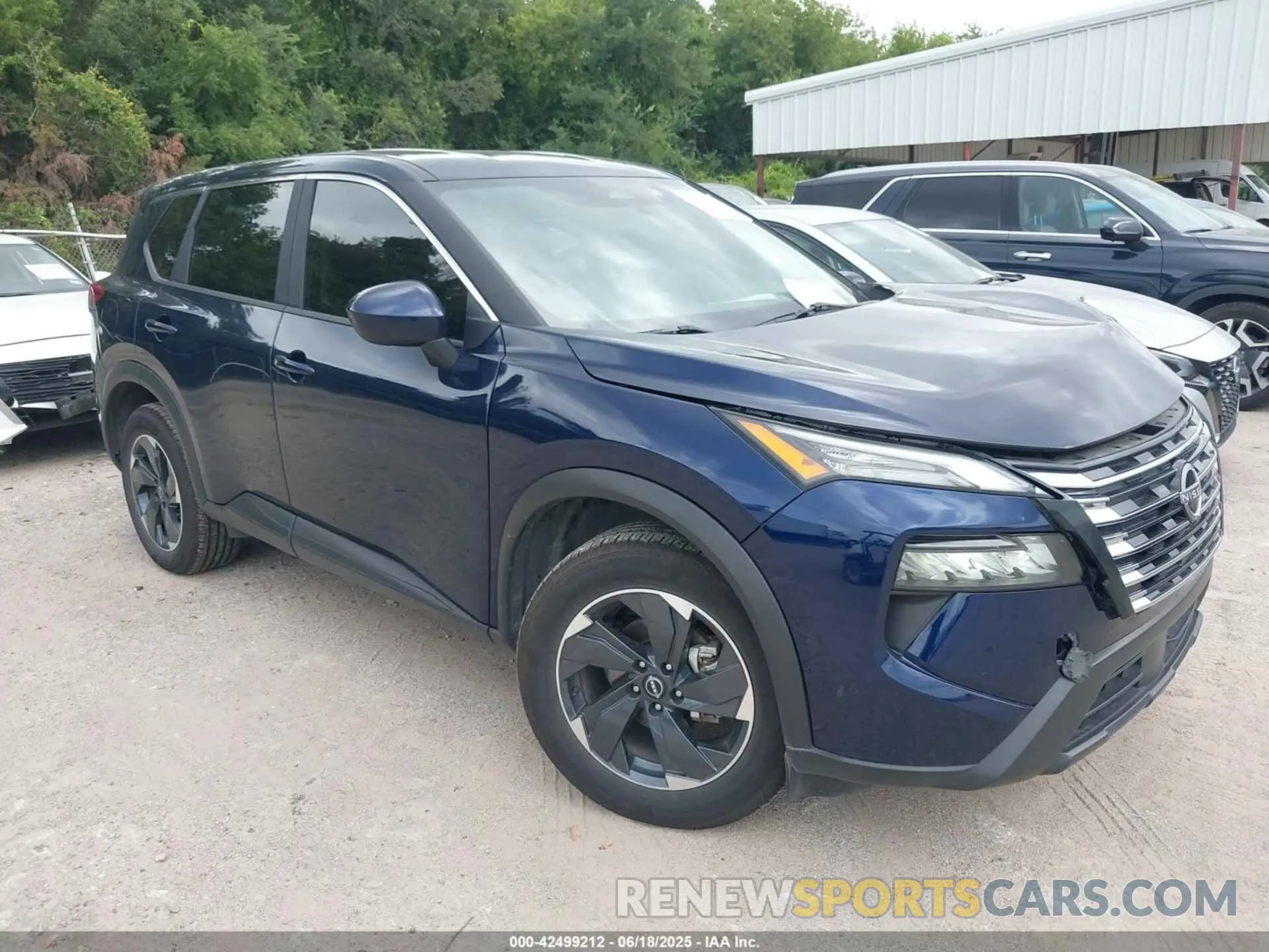 1 Photograph of a damaged car 5N1BT3BA7RC706445 NISSAN ROGUE 2024