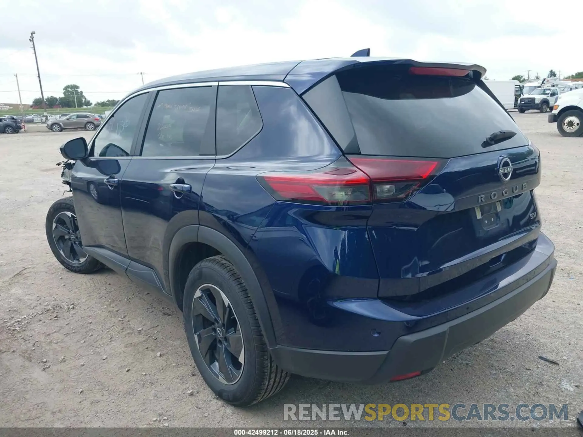 3 Photograph of a damaged car 5N1BT3BA7RC706445 NISSAN ROGUE 2024