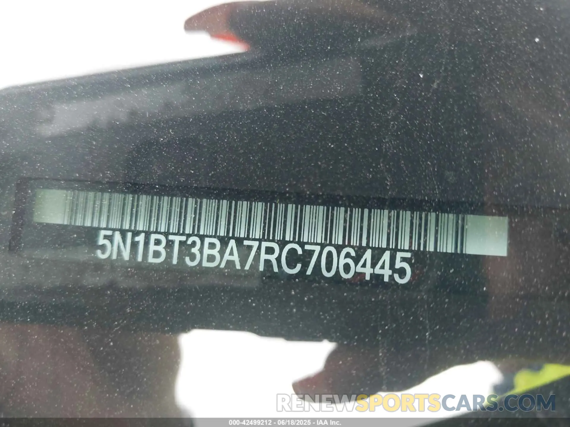 9 Photograph of a damaged car 5N1BT3BA7RC706445 NISSAN ROGUE 2024