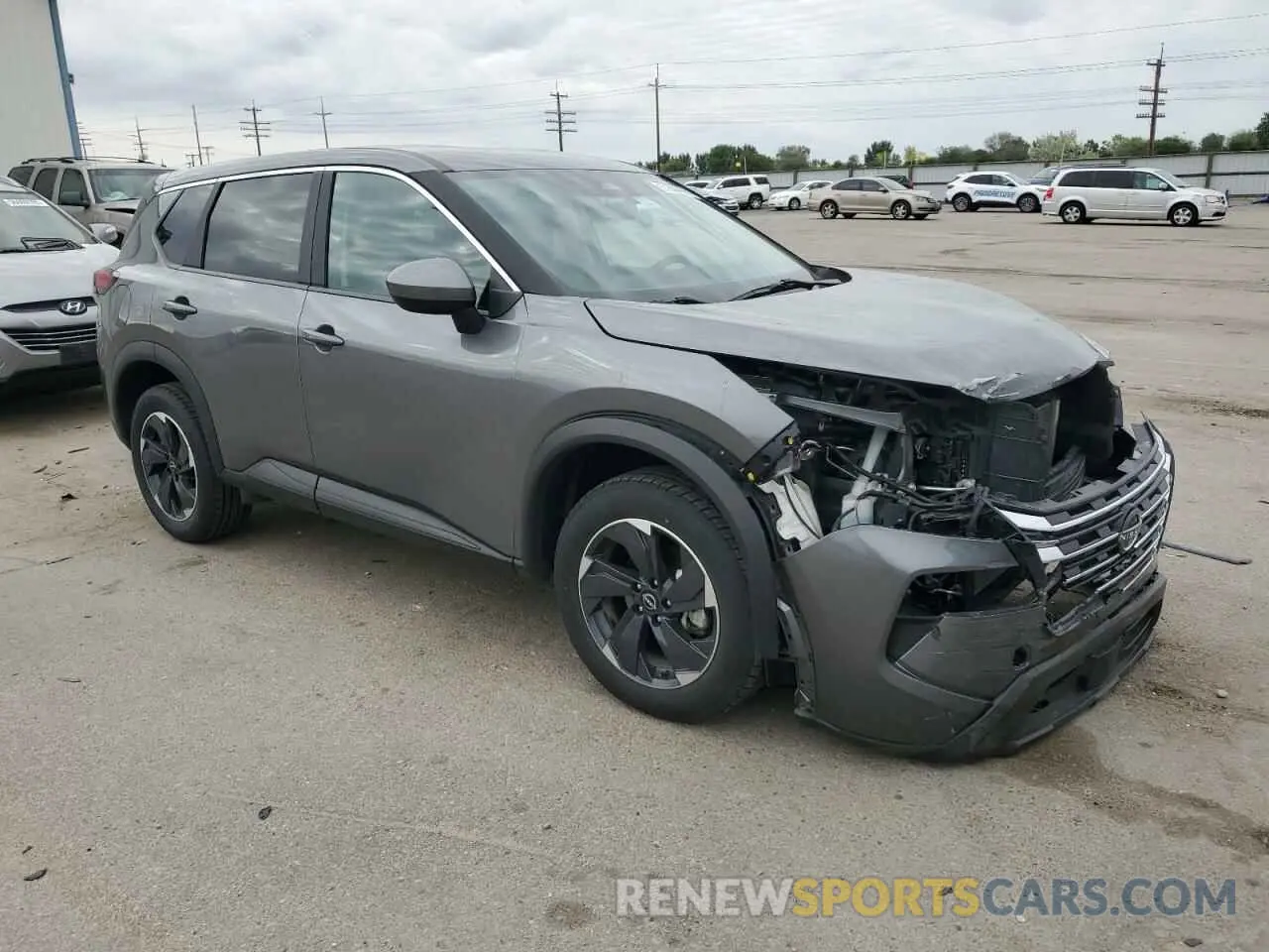 4 Фотография поврежденного автомобиля 5N1BT3BA8RC702145 NISSAN ROGUE 2024