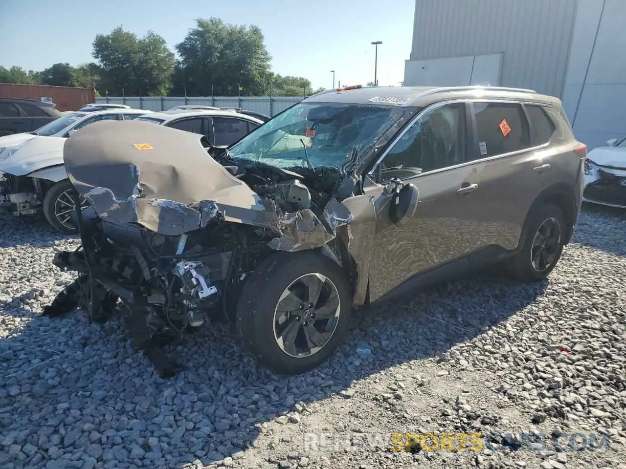1 Photograph of a damaged car 5N1BT3BA8RC711007 NISSAN ROGUE 2024