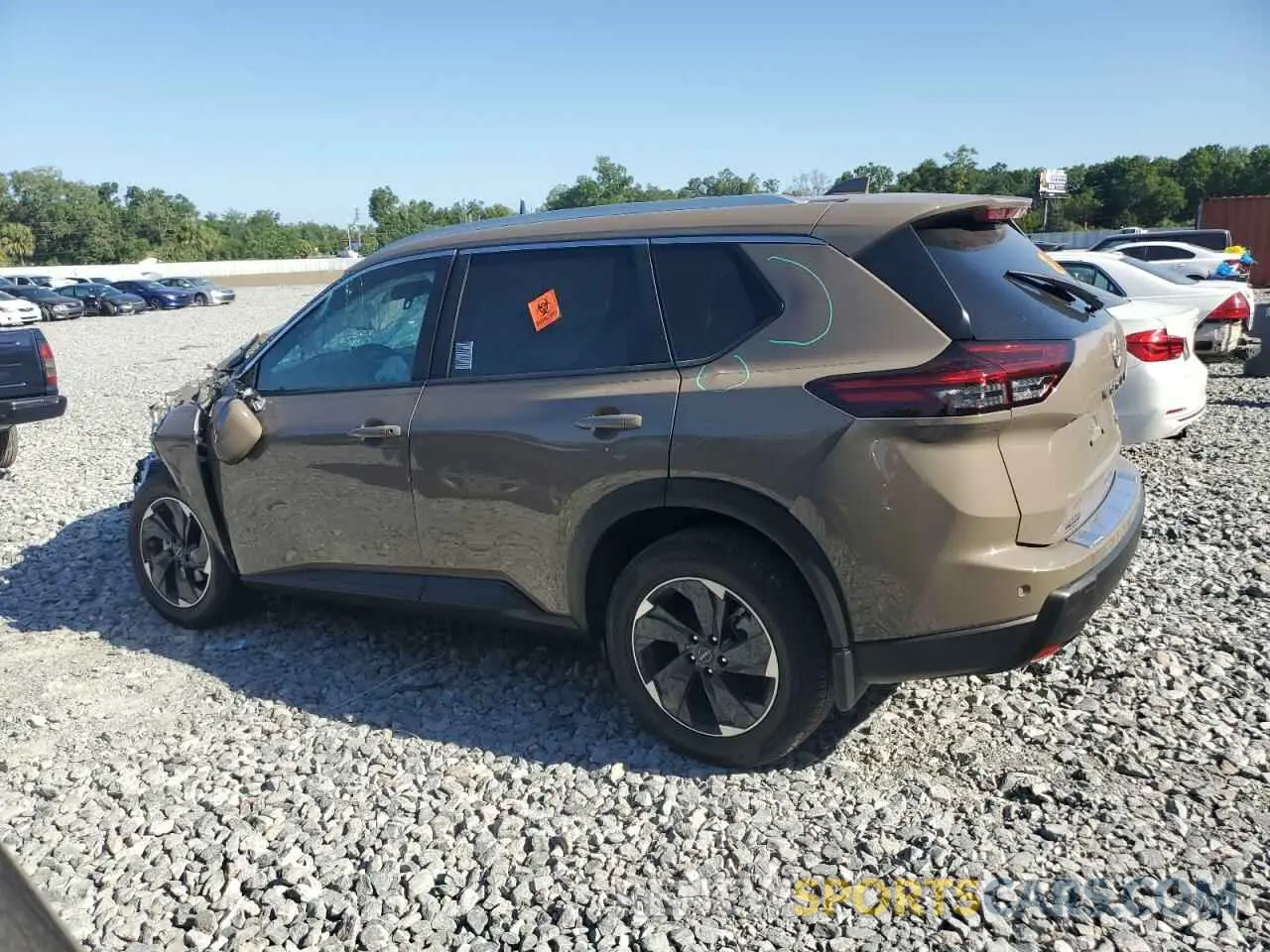 2 Photograph of a damaged car 5N1BT3BA8RC711007 NISSAN ROGUE 2024