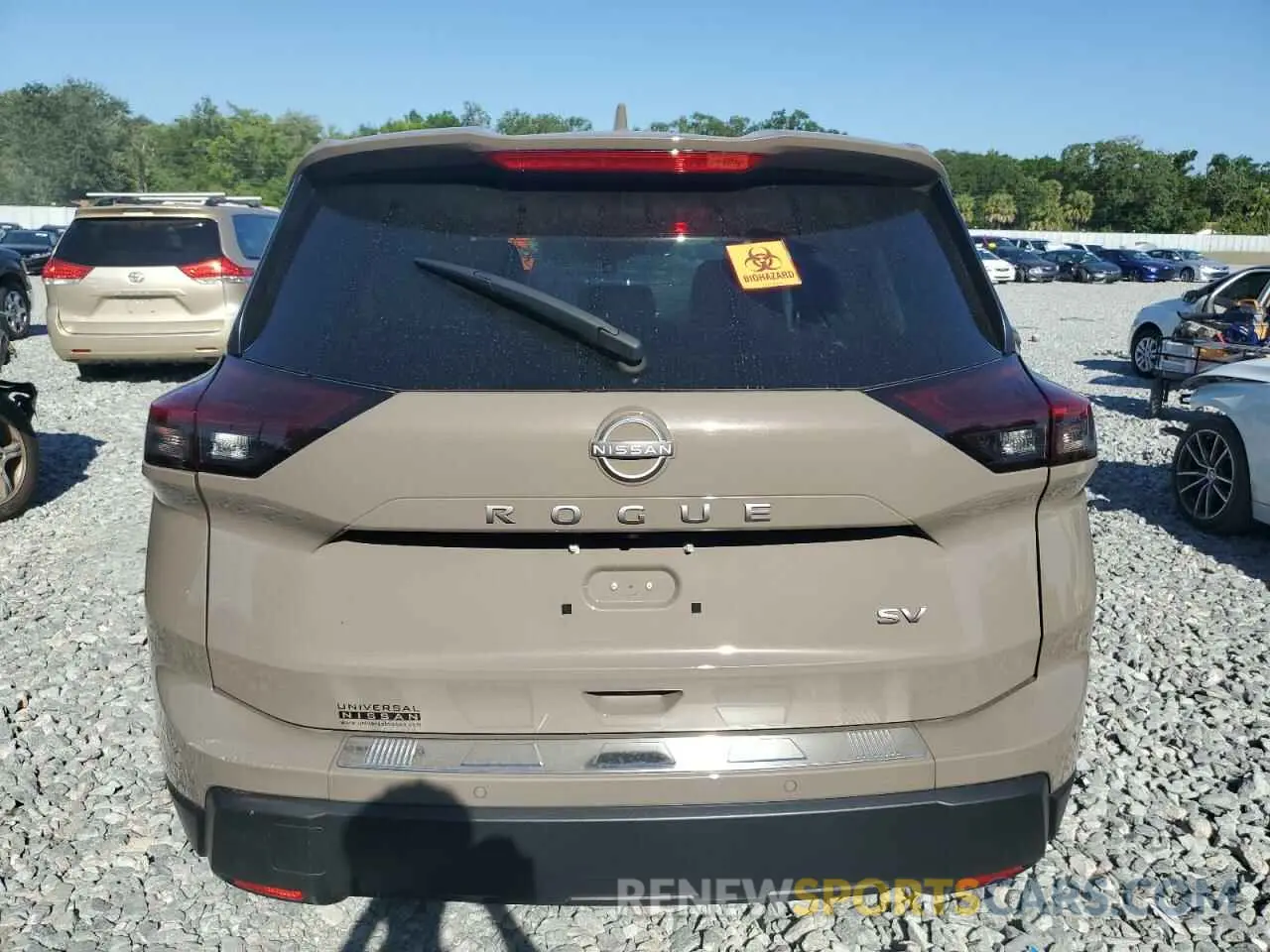 6 Photograph of a damaged car 5N1BT3BA8RC711007 NISSAN ROGUE 2024