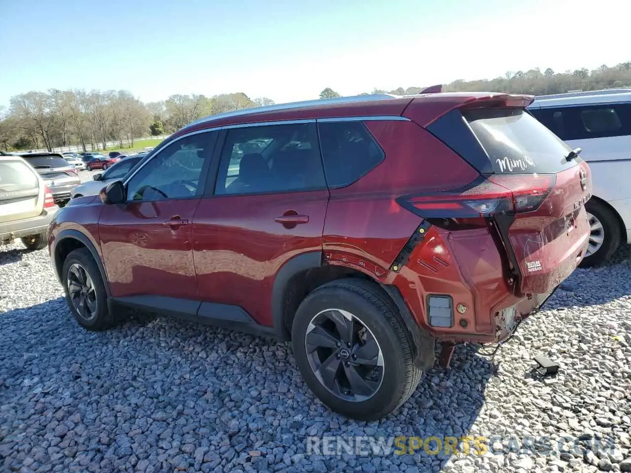 2 Photograph of a damaged car 5N1BT3BA8RC731757 NISSAN ROGUE 2024