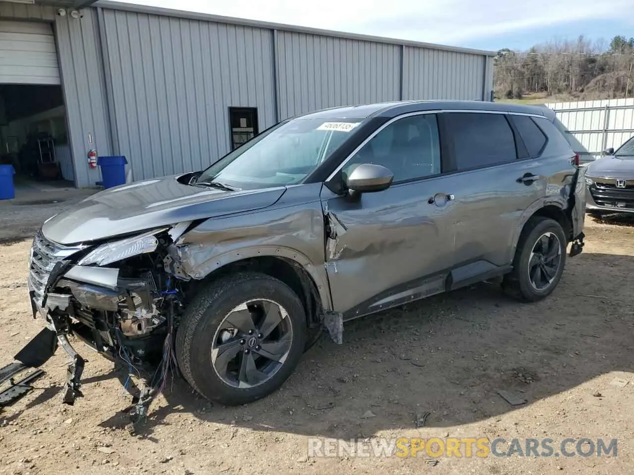 1 Photograph of a damaged car 5N1BT3BA9RC673447 NISSAN ROGUE 2024