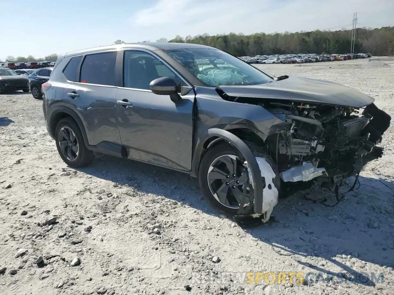 4 Photograph of a damaged car 5N1BT3BB3RC682105 NISSAN ROGUE 2024