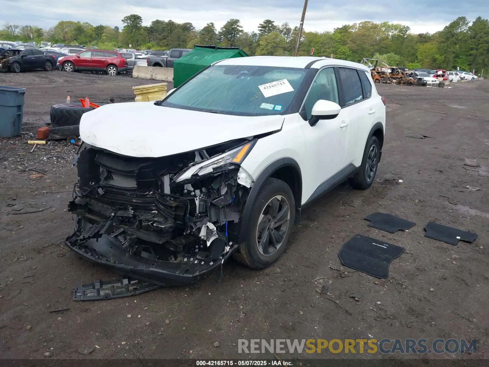 2 Photograph of a damaged car 5N1BT3BB3RC751536 NISSAN ROGUE 2024