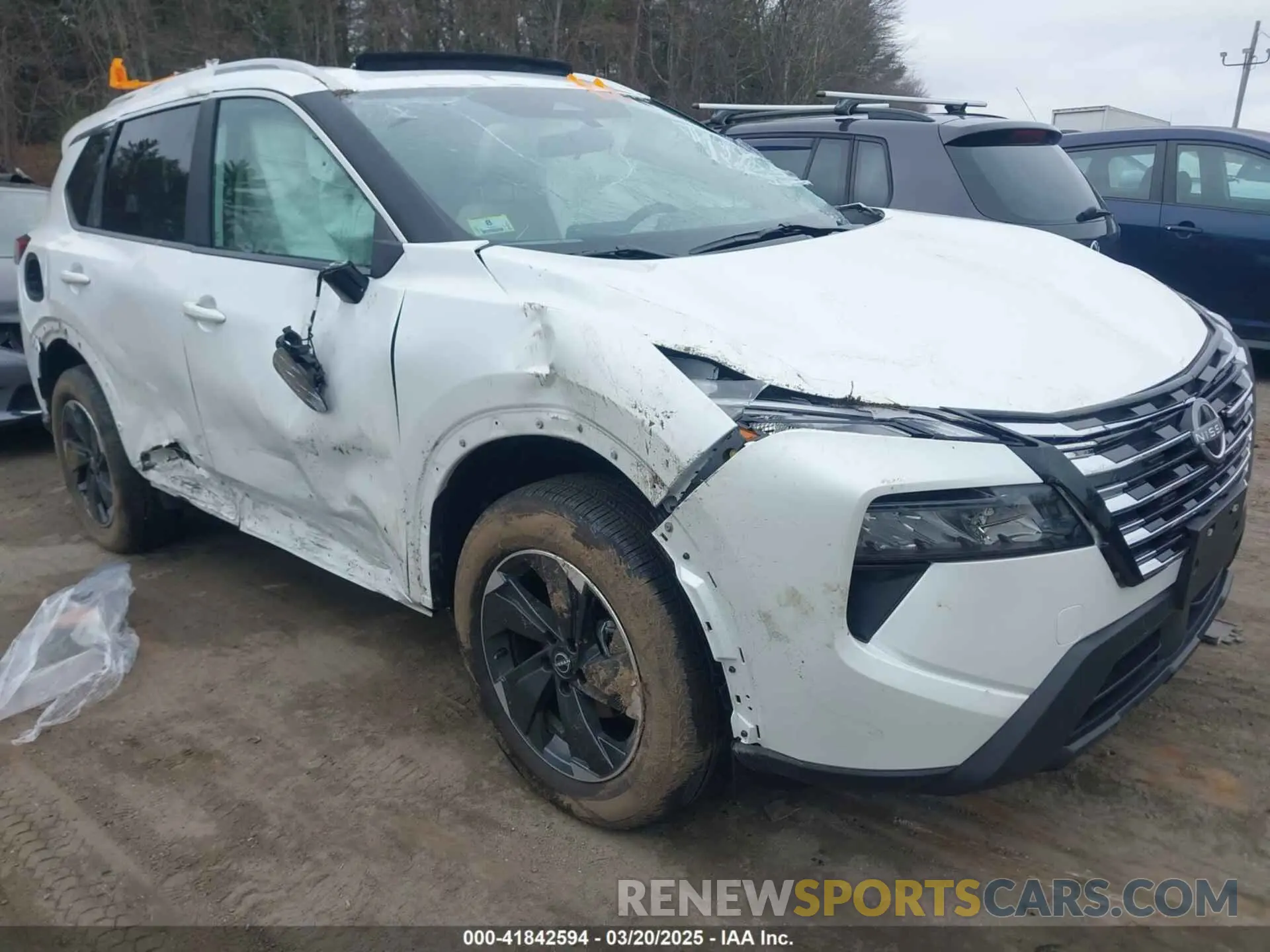 1 Photograph of a damaged car 5N1BT3BB4RC738844 NISSAN ROGUE 2024
