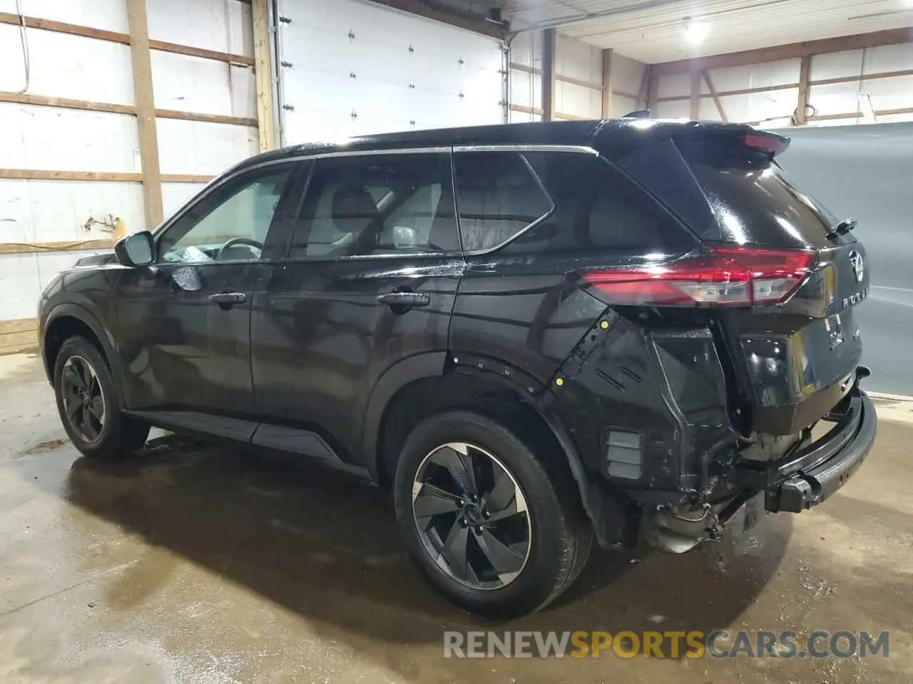 2 Photograph of a damaged car 5N1BT3BB6RC707658 NISSAN ROGUE 2024