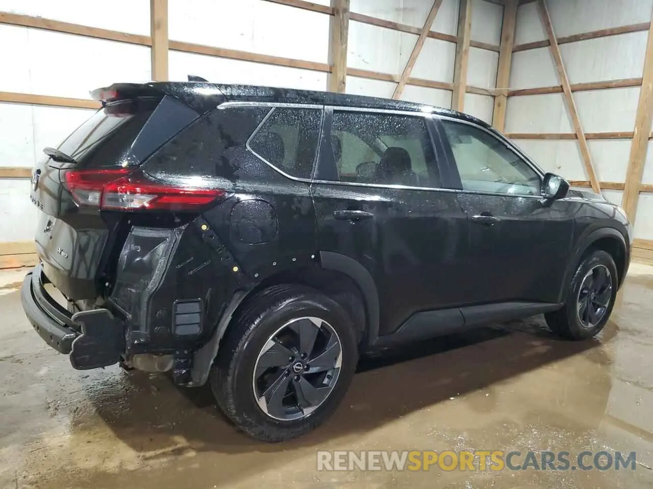 3 Photograph of a damaged car 5N1BT3BB6RC707658 NISSAN ROGUE 2024