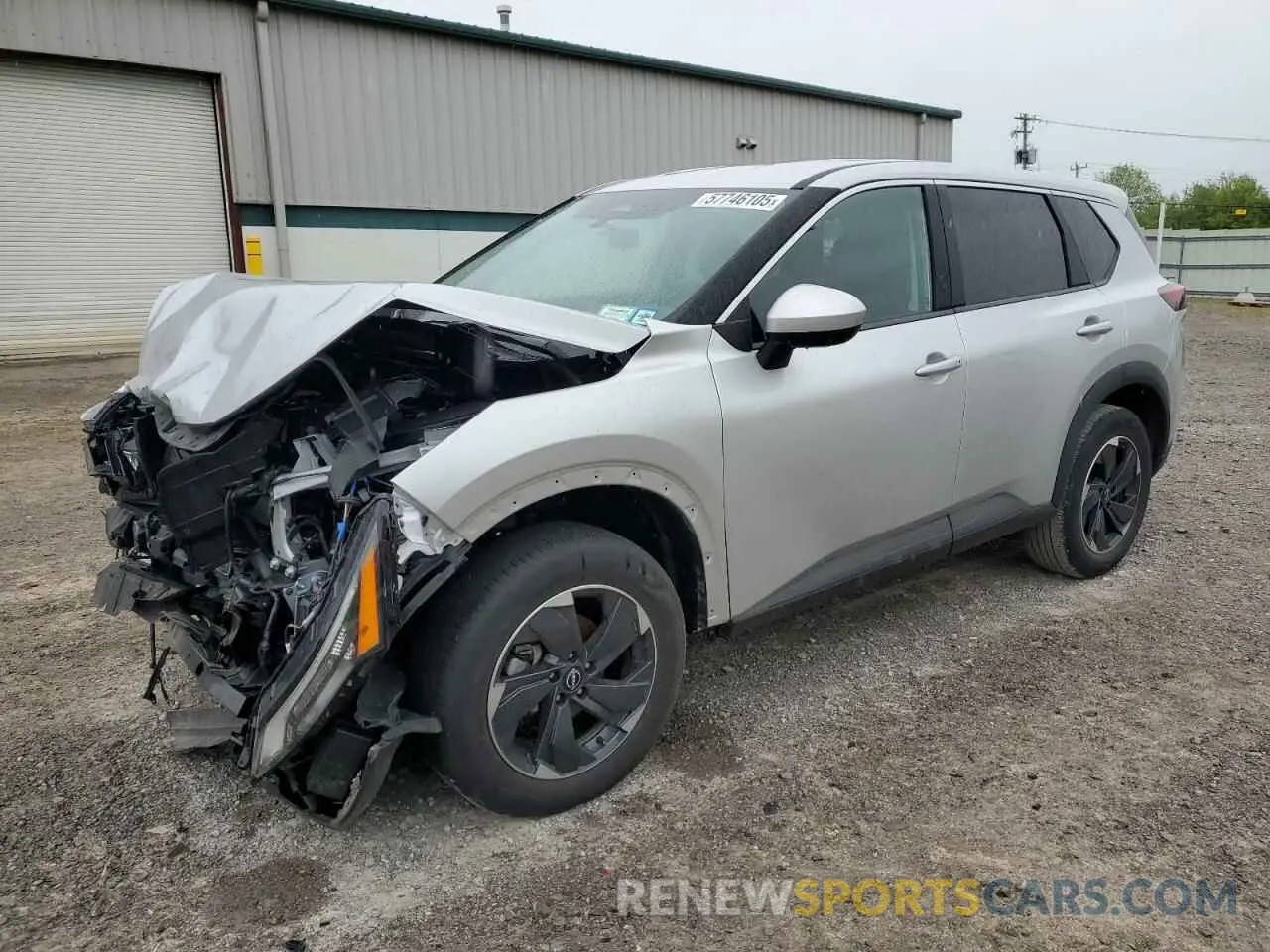 1 Photograph of a damaged car 5N1BT3BB8RC707760 NISSAN ROGUE 2024