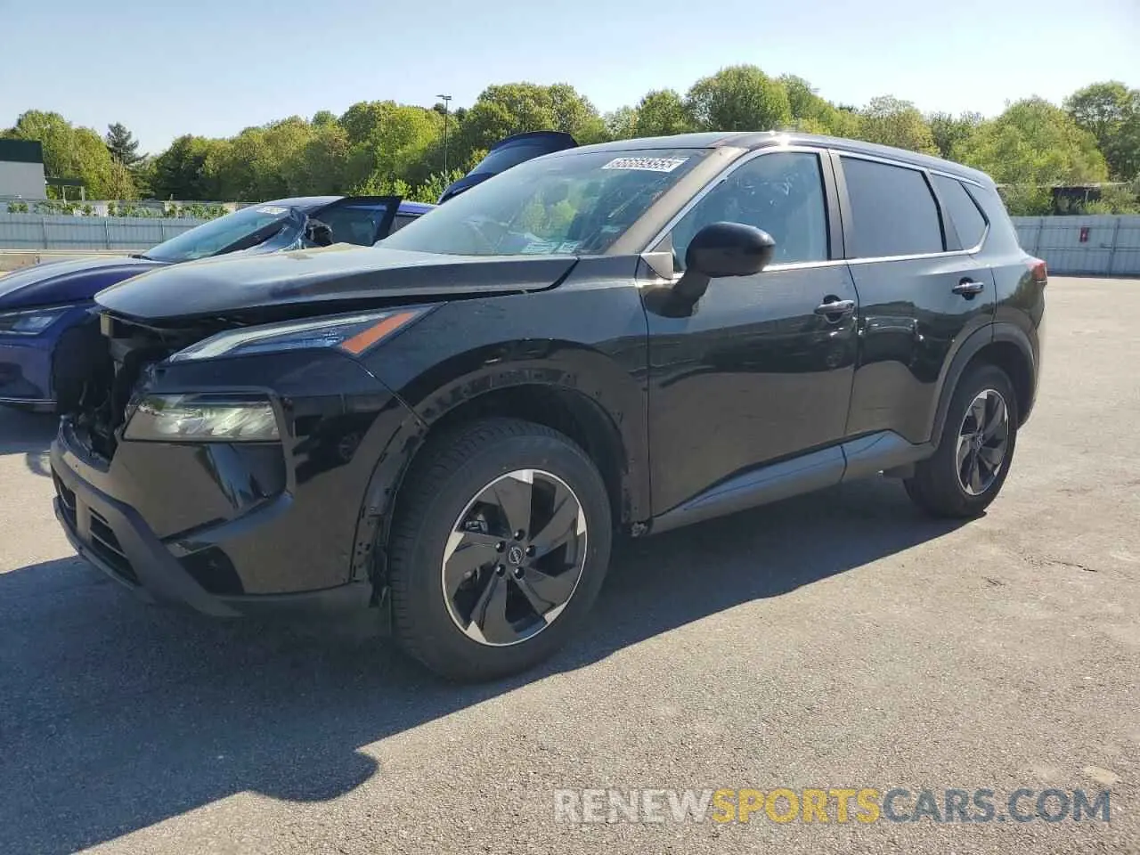 1 Photograph of a damaged car 5N1BT3BB9RC703703 NISSAN ROGUE 2024