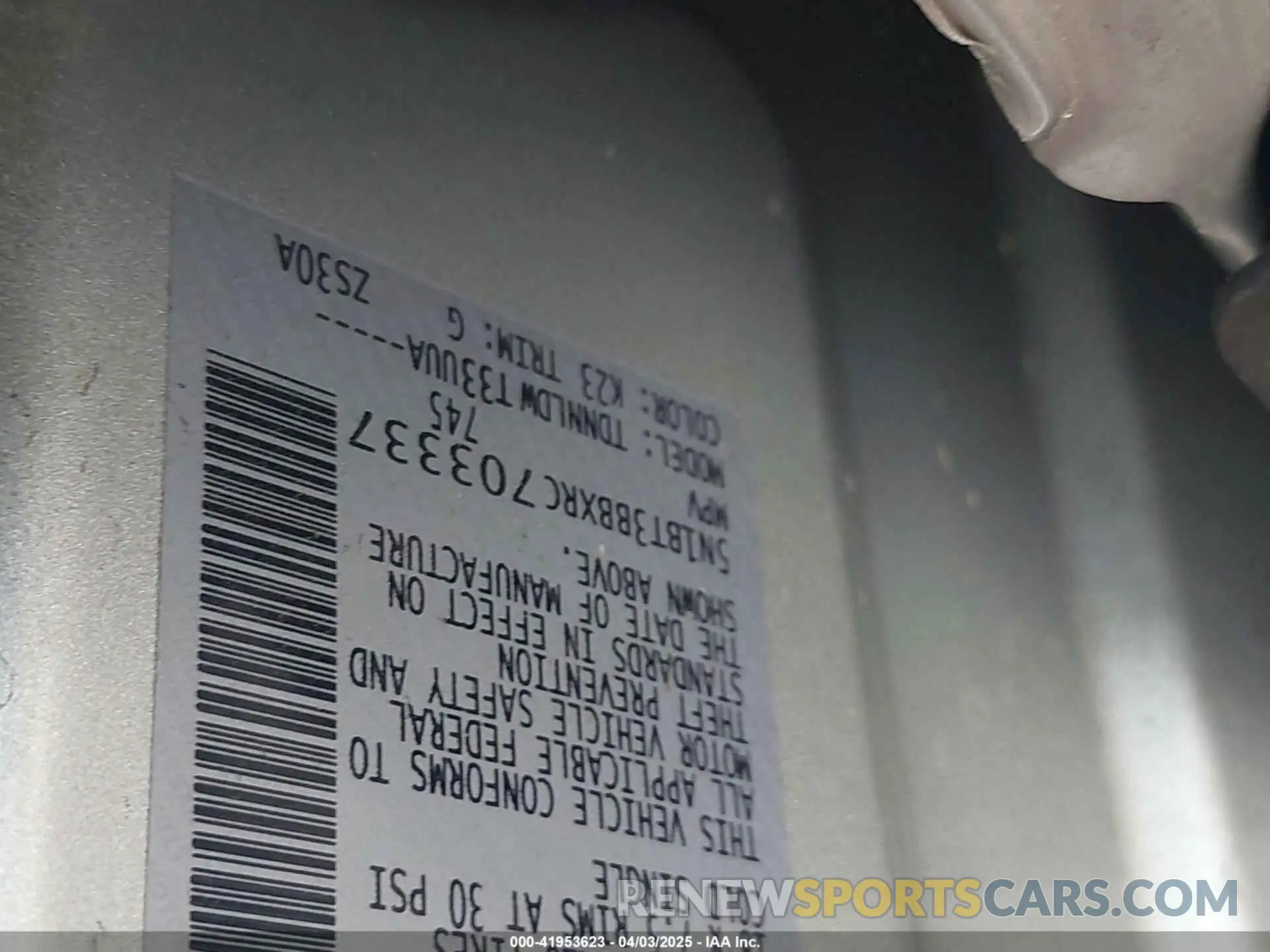 9 Фотография поврежденного автомобиля 5N1BT3BBXRC703337 NISSAN ROGUE 2024