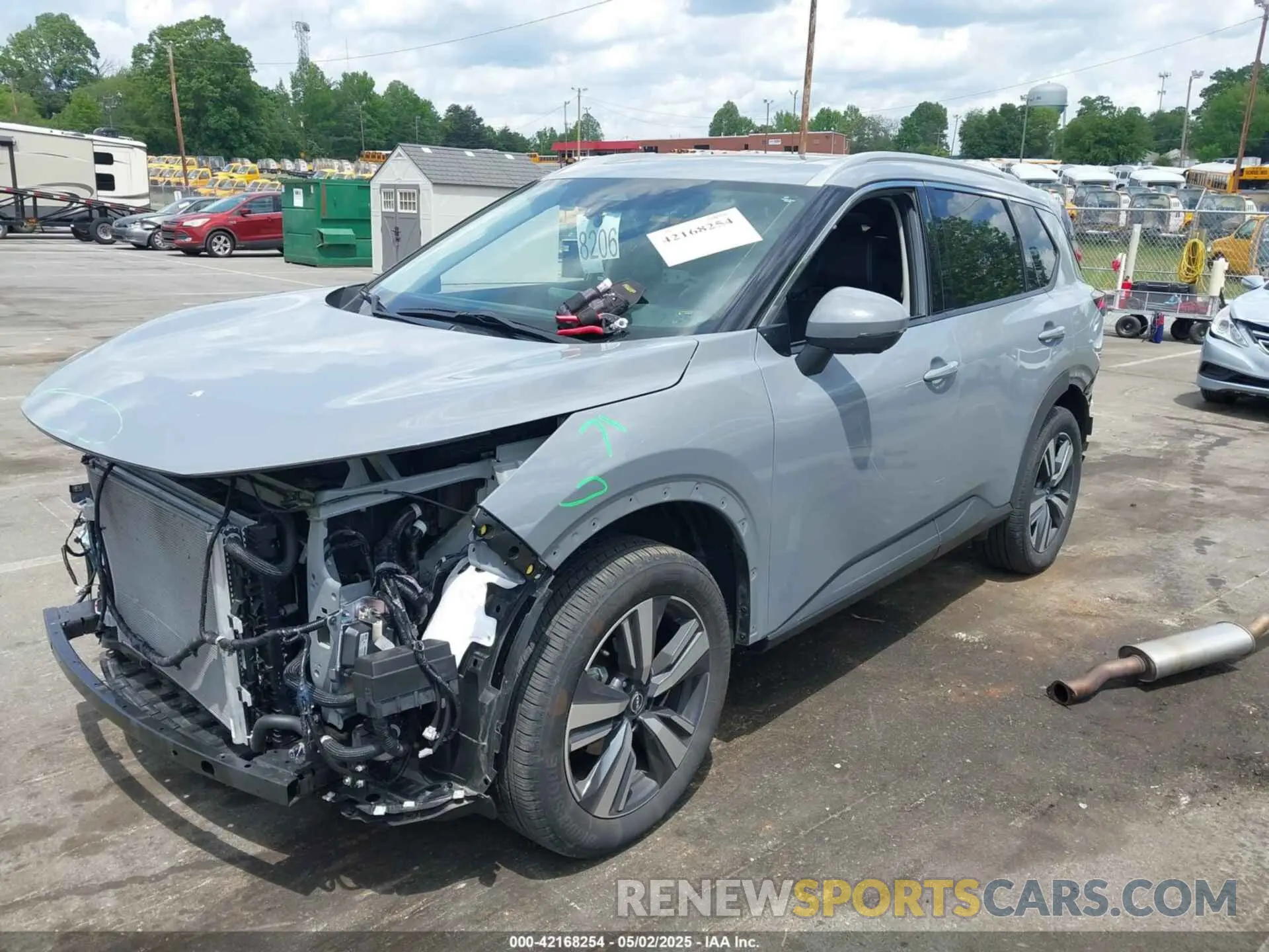 2 Photograph of a damaged car 5N1BT3CA0RC746039 NISSAN ROGUE 2024