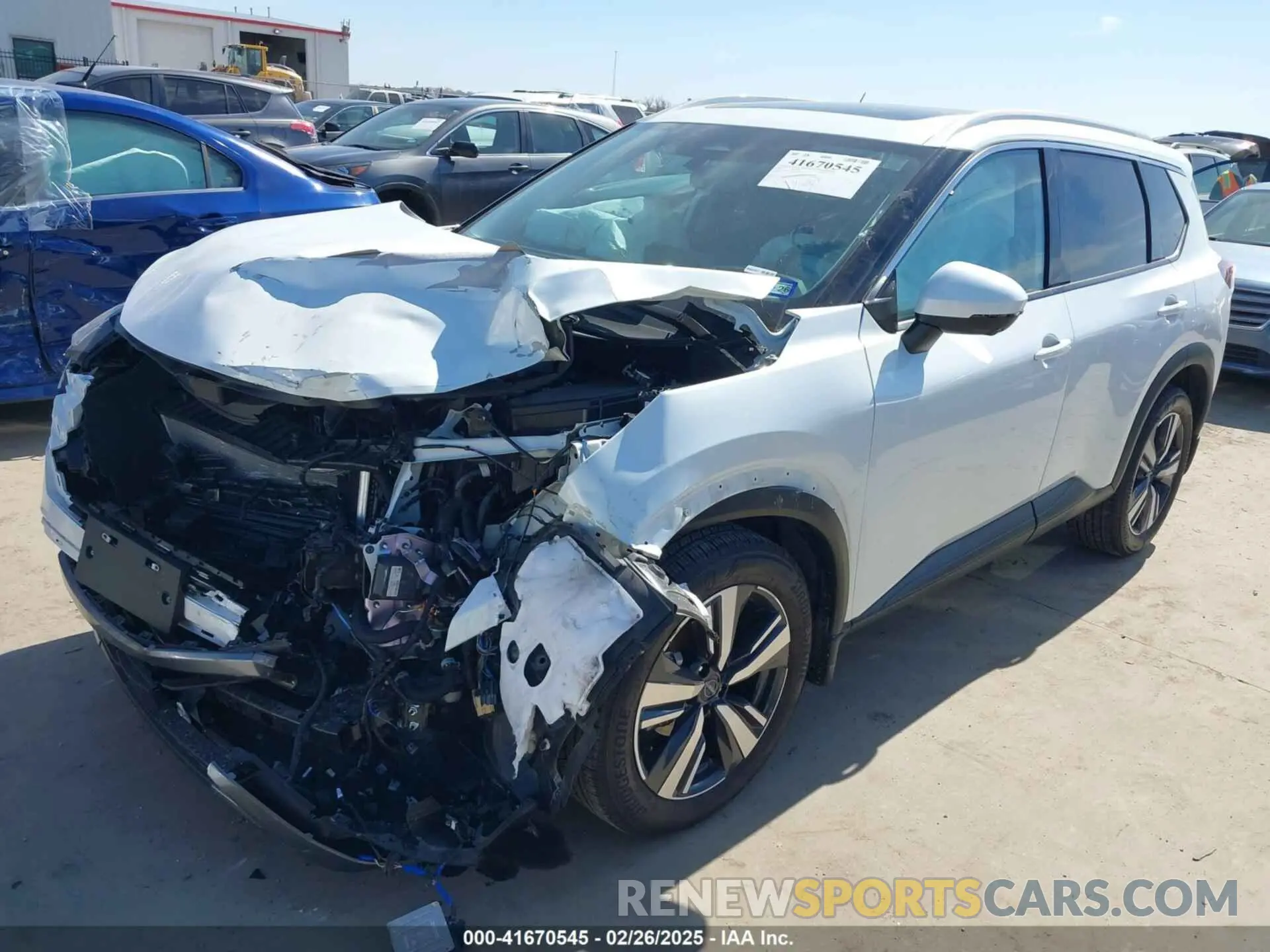 2 Photograph of a damaged car 5N1BT3CA2RC720705 NISSAN ROGUE 2024