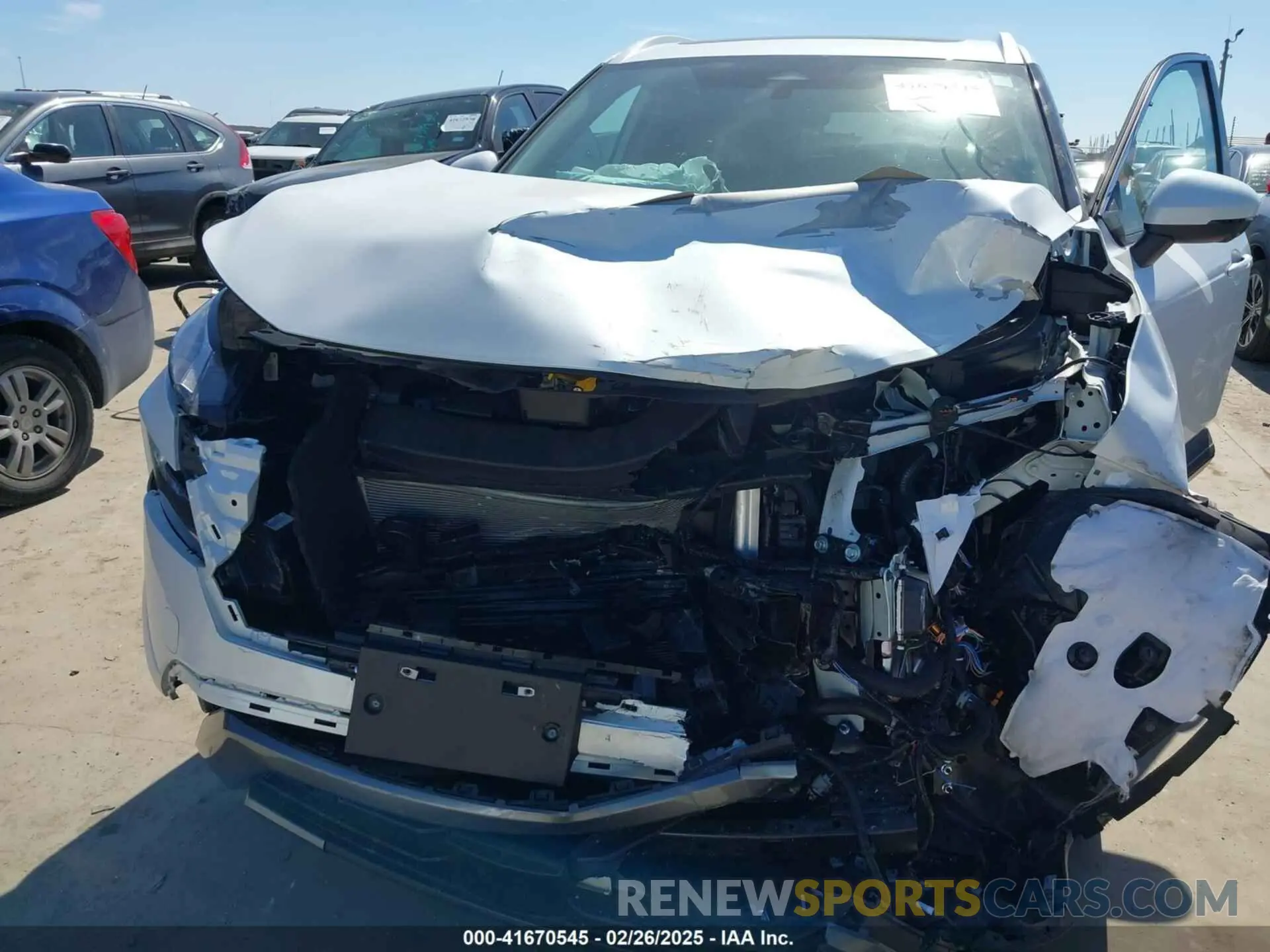6 Photograph of a damaged car 5N1BT3CA2RC720705 NISSAN ROGUE 2024