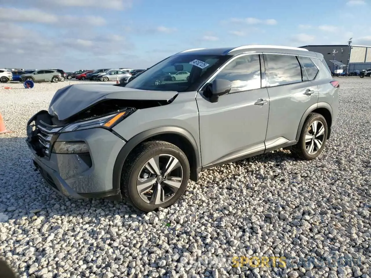 1 Photograph of a damaged car 5N1BT3CA2RC730053 NISSAN ROGUE 2024